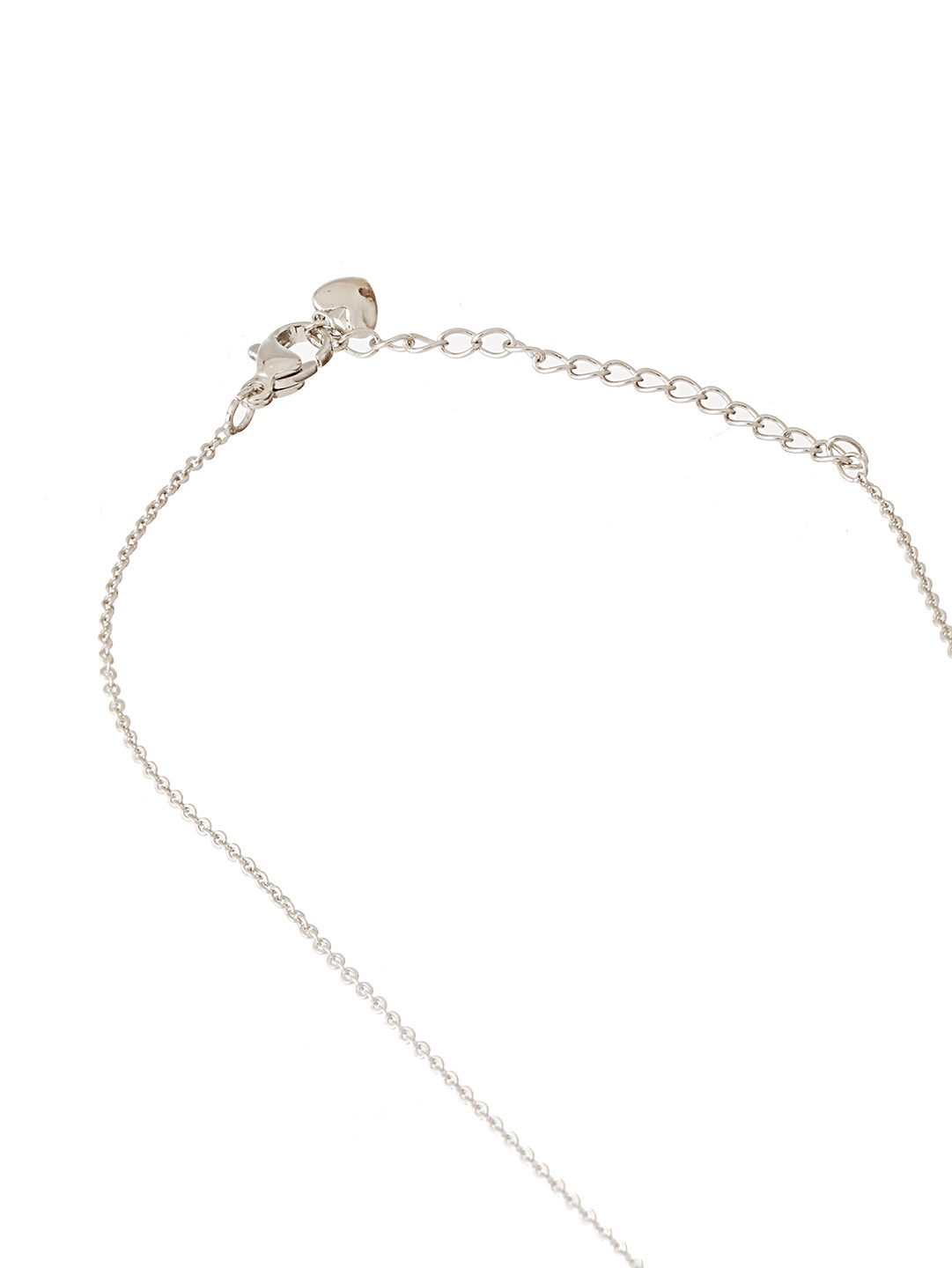 Anti-Tarnish Silver Plated Love Heart Shaped Locket Chain Necklace