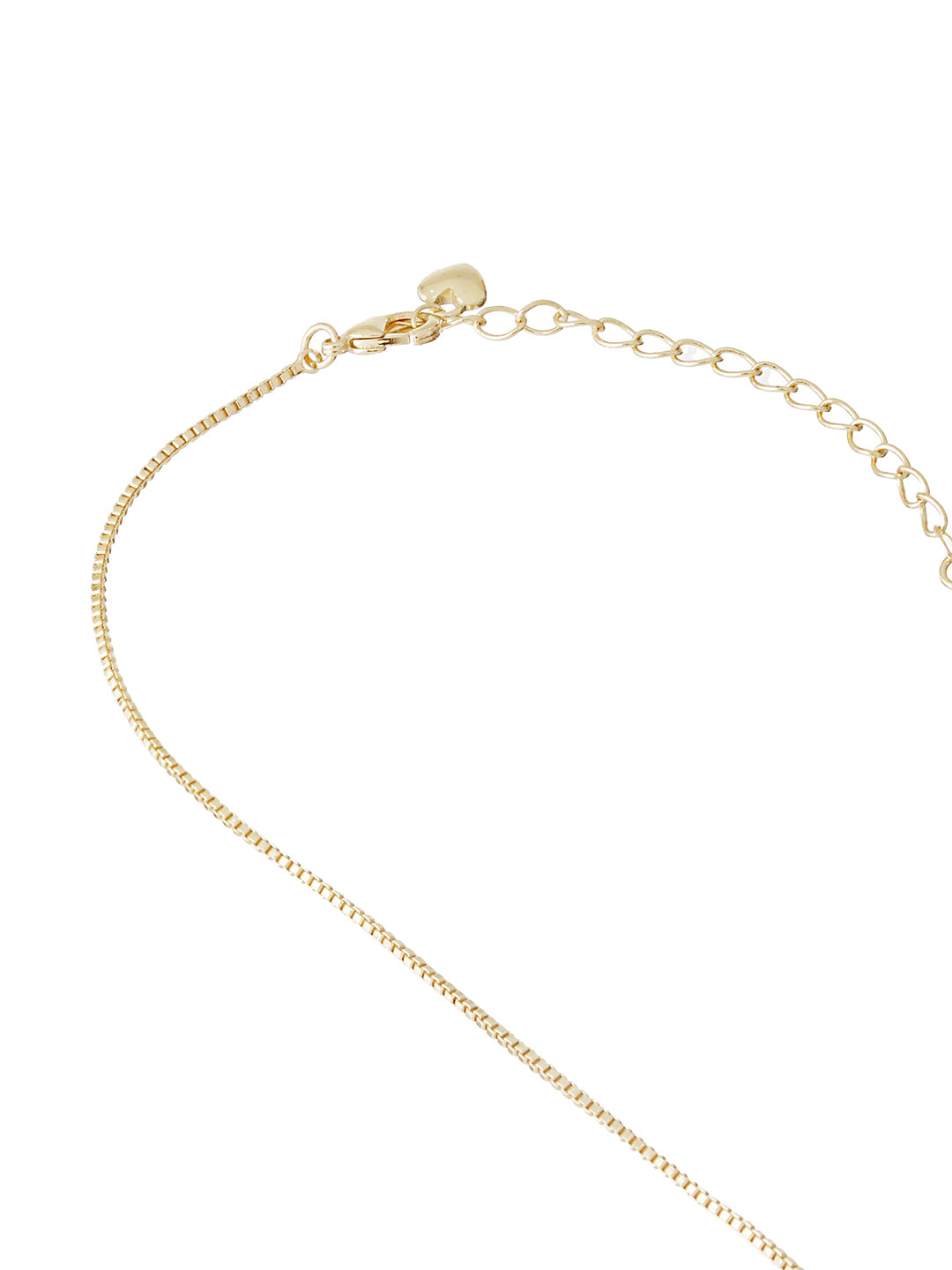 Anti-Tarnish Gold Plated Droplet Of Joy Locket Chain Necklace