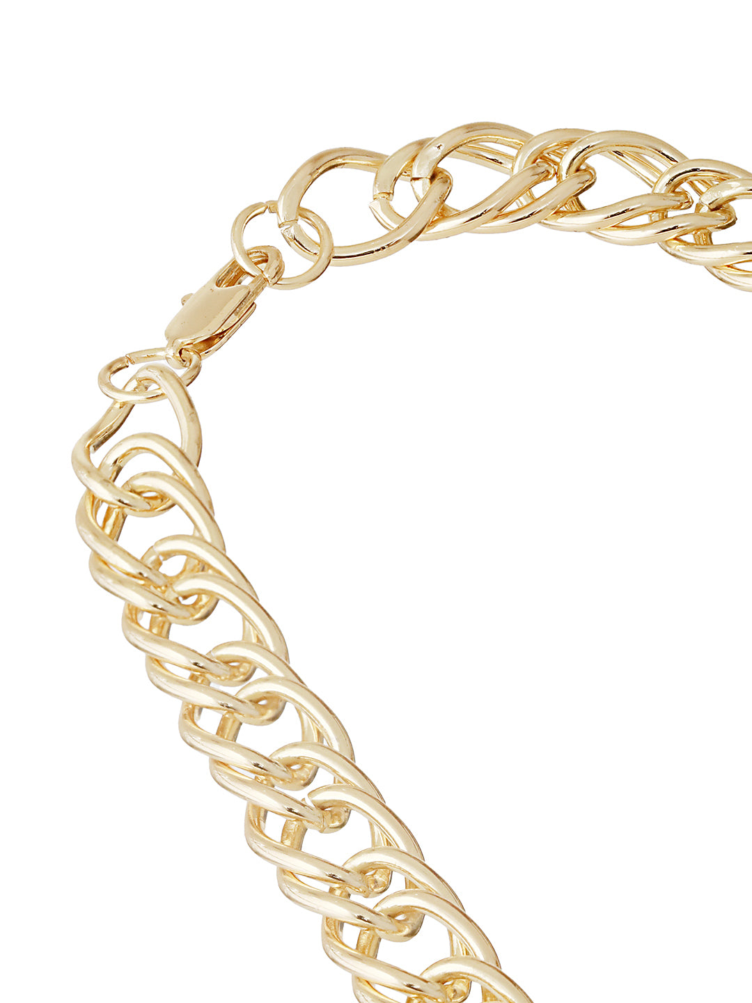 Anti-Tarnish Gold Plated Chunky  Link Chain Necklace