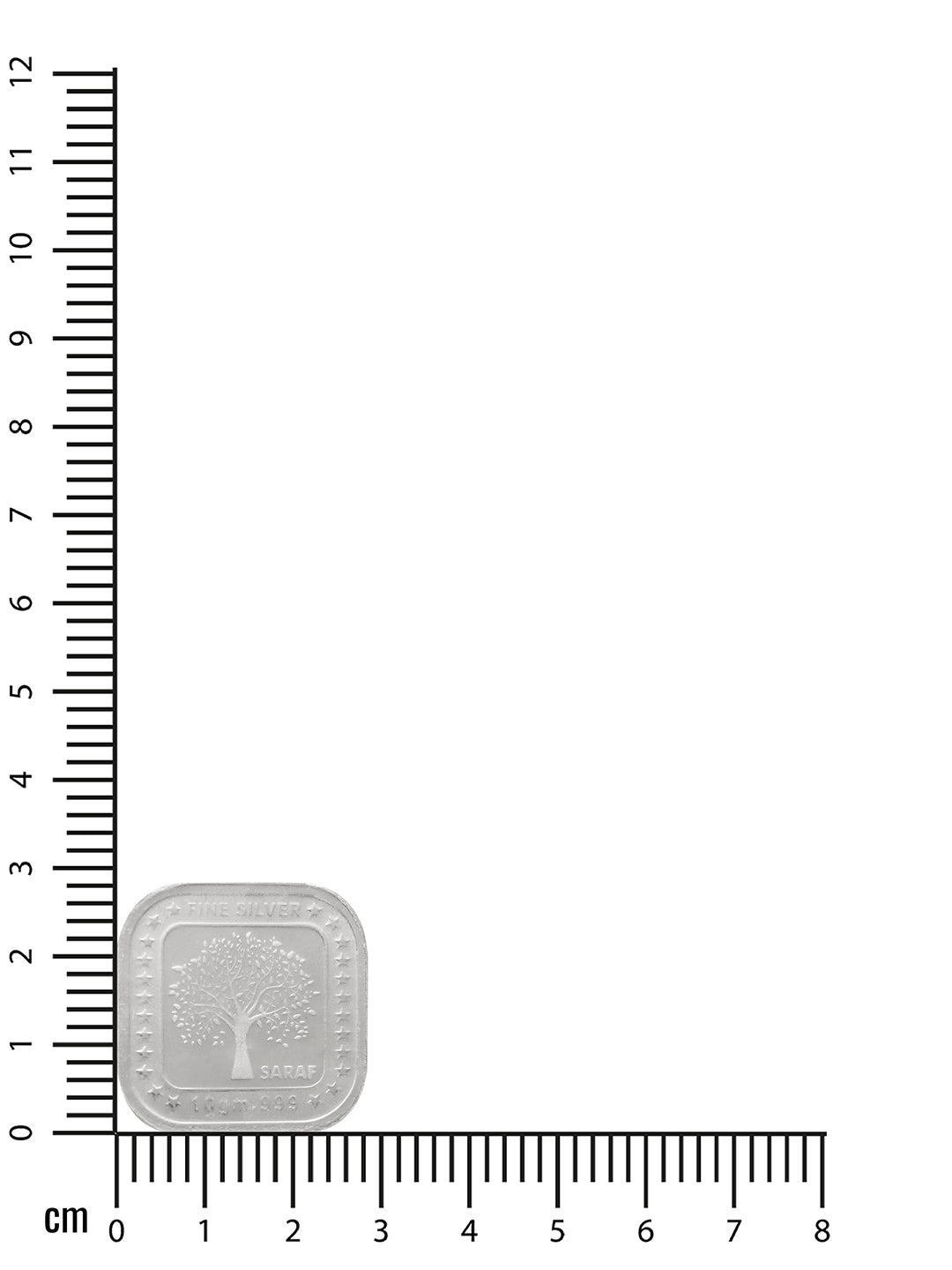 Queen Victoria Emperor George 20 gram 999 square Silver Coin