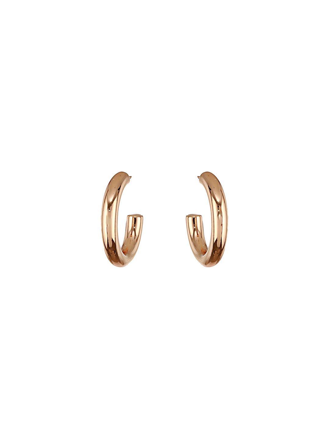Anti-Tarnish Gold Plated Styling C Hoops earrings
