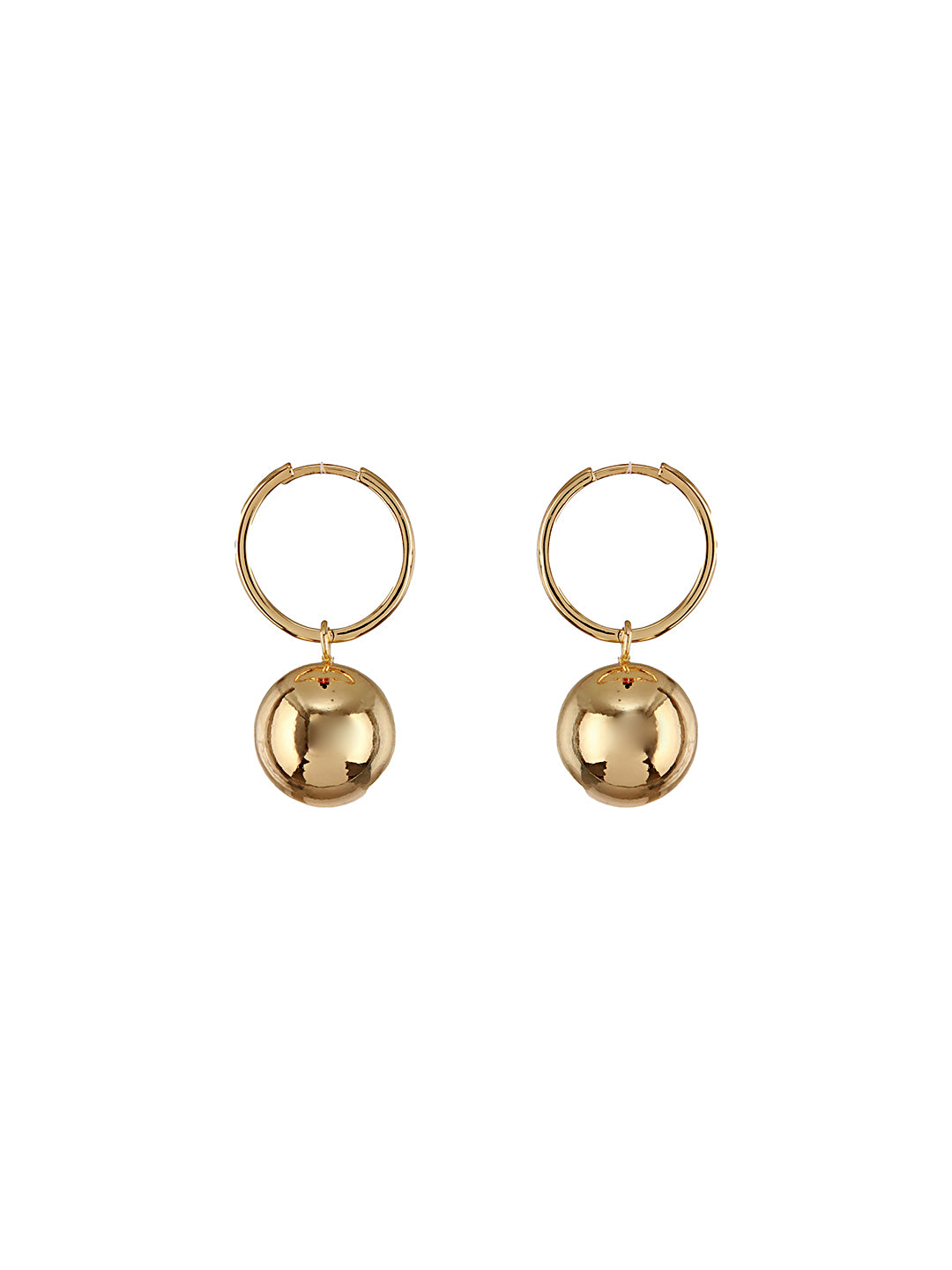 Anti-Tarnish Gold Plated water Drop Shaped Luxe Drop Earrings