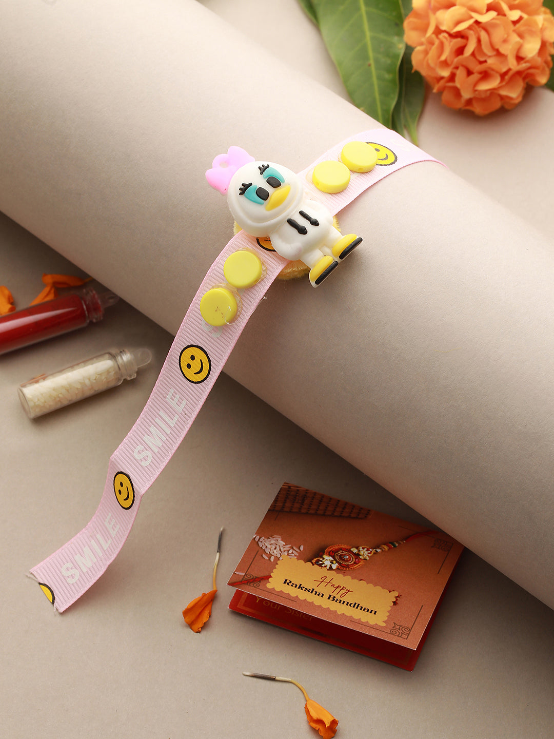 Duckling Toy  Designer Rakhi For Girls