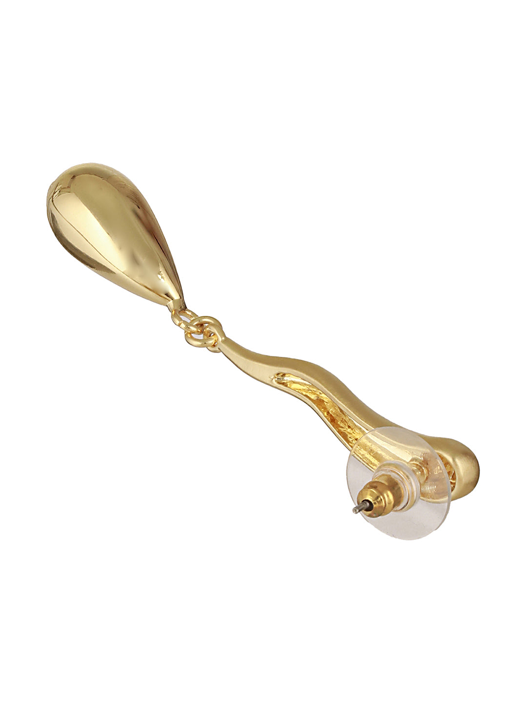 Anti-Tarnish 18k Gold Plated Elegant Water Drop Minimalist Drop Earrings