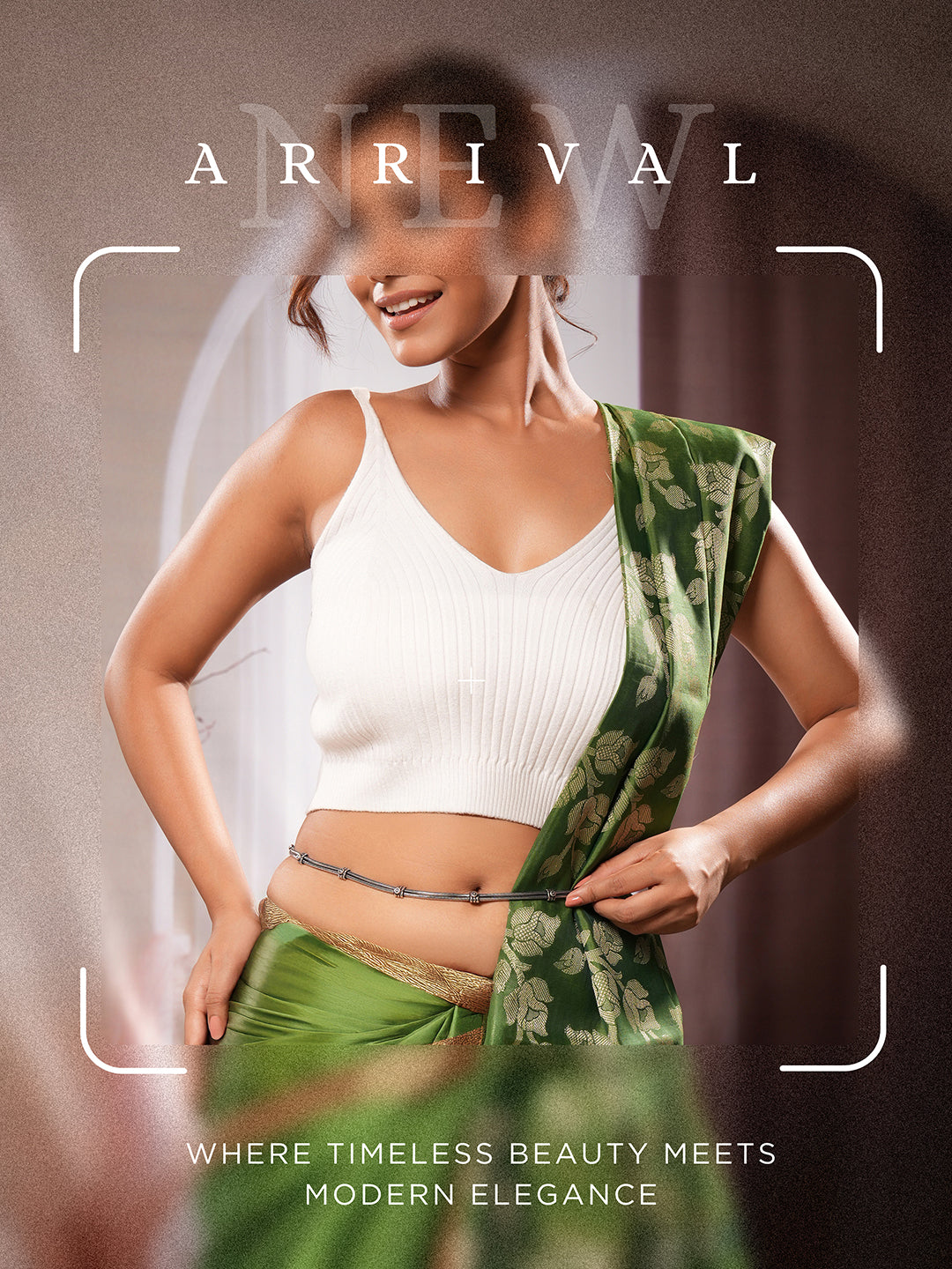 Oxidised Silver Toned Ghungroo  Trendy Minimal Waistchain Hipbelt Kamarbandh