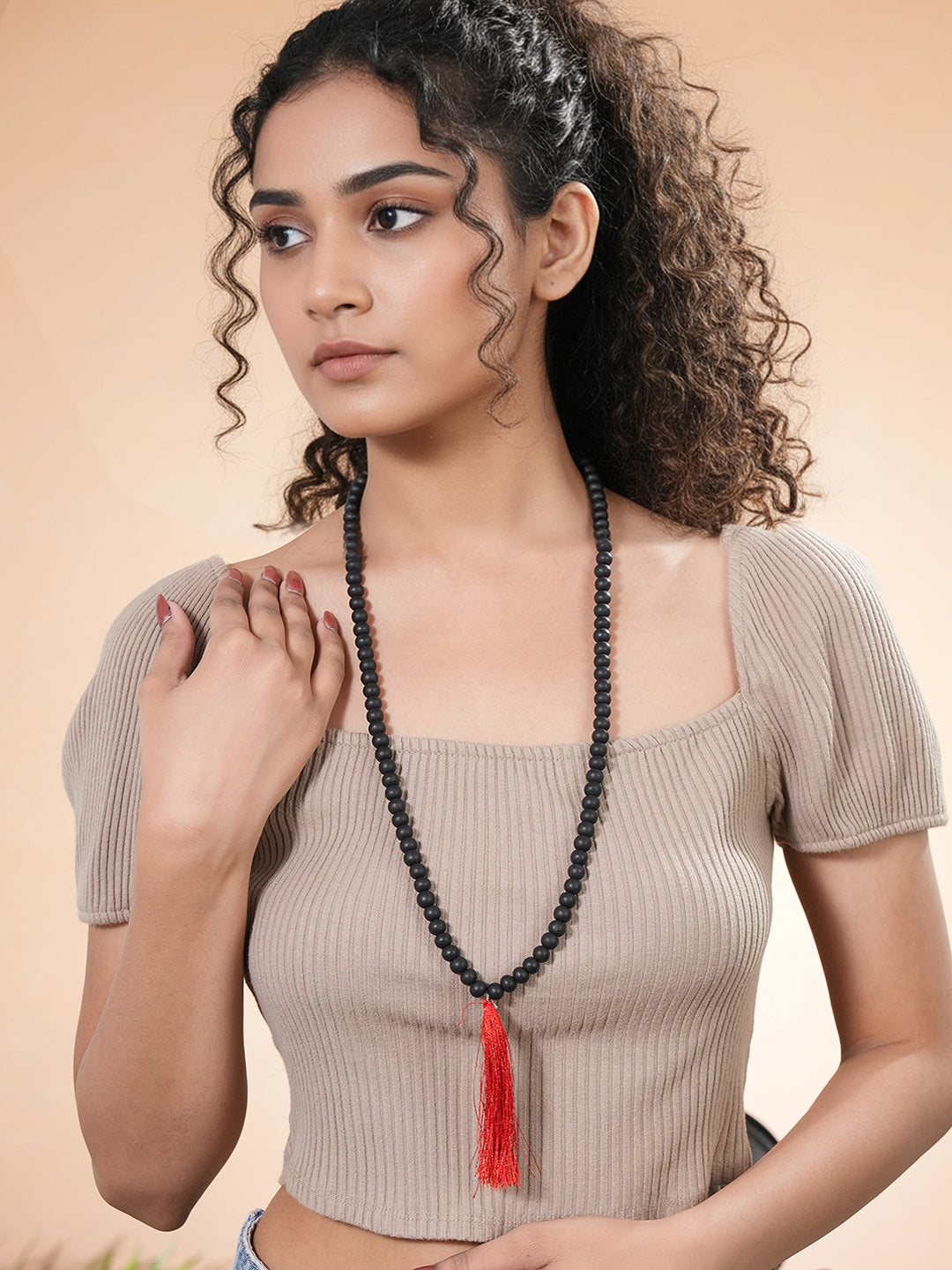 Original Karungali Malai 108 - Beads Original Ebony Wood With Lab Certificate.