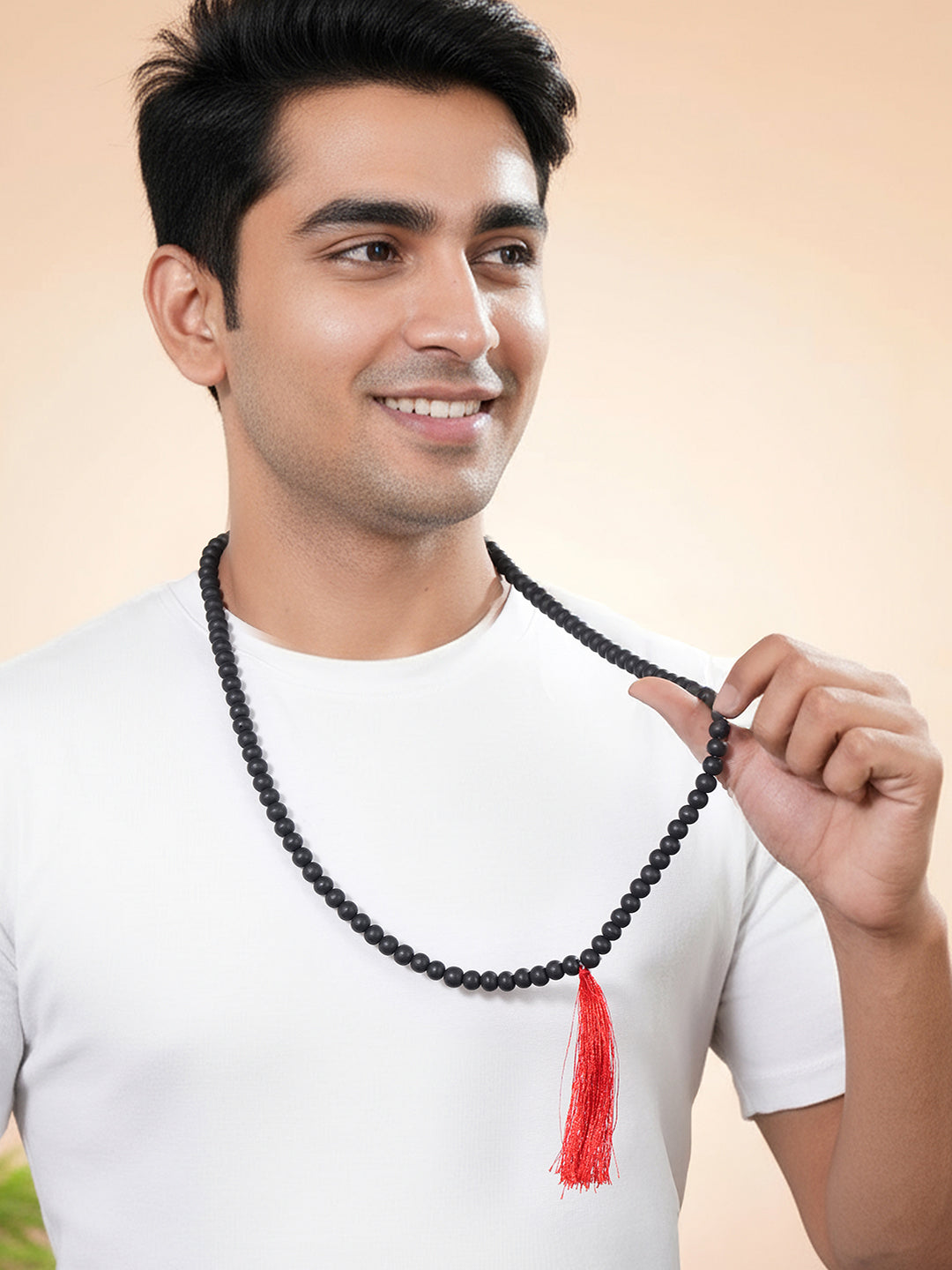 Original Karungali Malai 108 - Beads Original Ebony Wood With Lab Certificate.