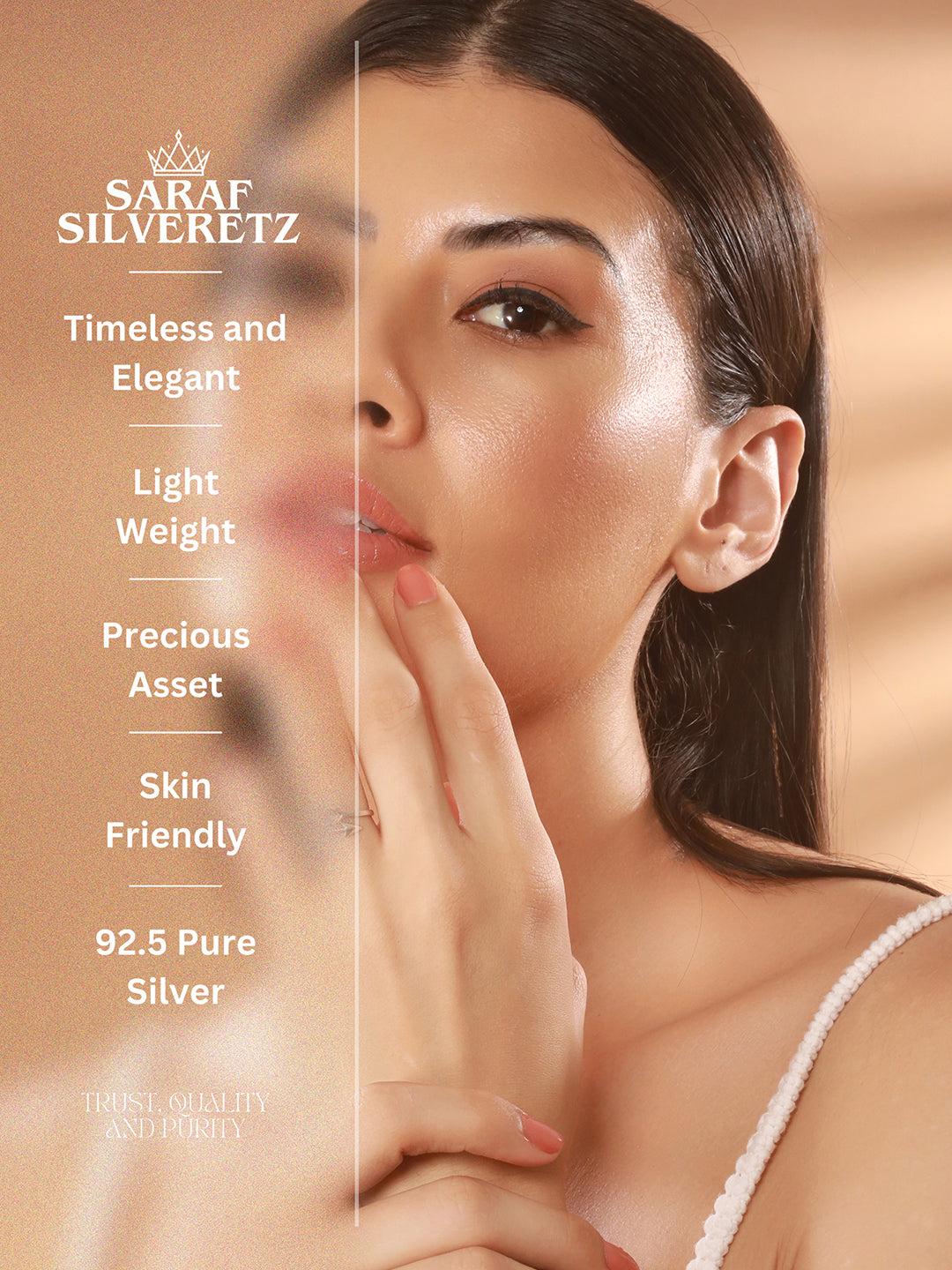 925 Sterling Silver Oxidised Dailywear Minimal Trendy Arrow  Adjustable Finger Ring