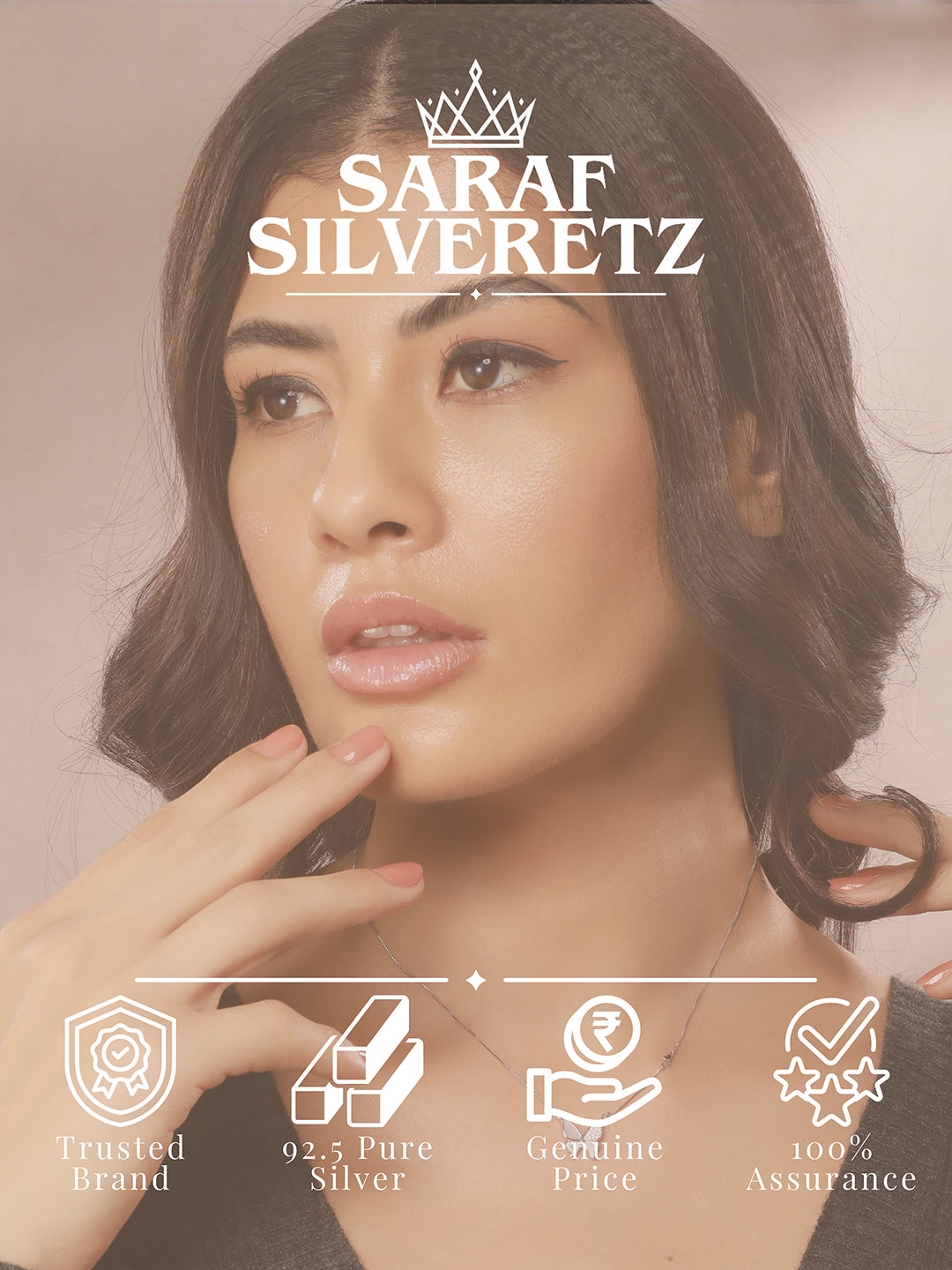 925 Sterling Silver CZ Studded Butterfly Pendant Minimal Necklace & Chain