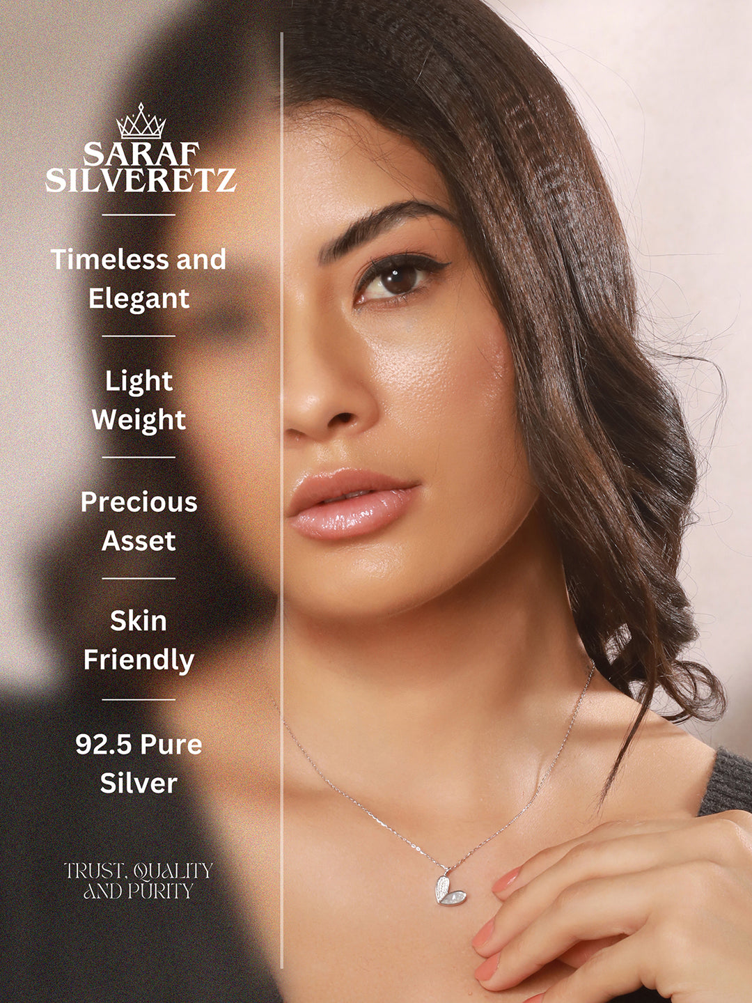 925 Sterling Silver CZ Studded Butterfly Charms Dainty Pendant Necklace & Chain