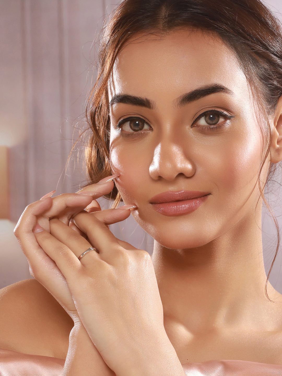 925 Sterling Silver Elegant Promise  Adustable  Band Finger Ring