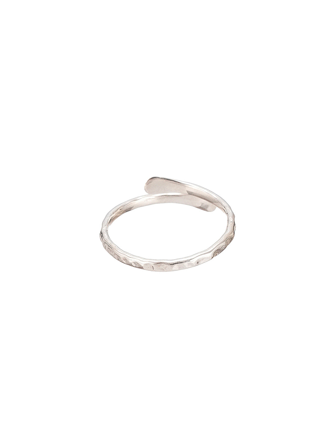 925 Sterling Silver Quirky  Minimal Statement  Band Finger Ring