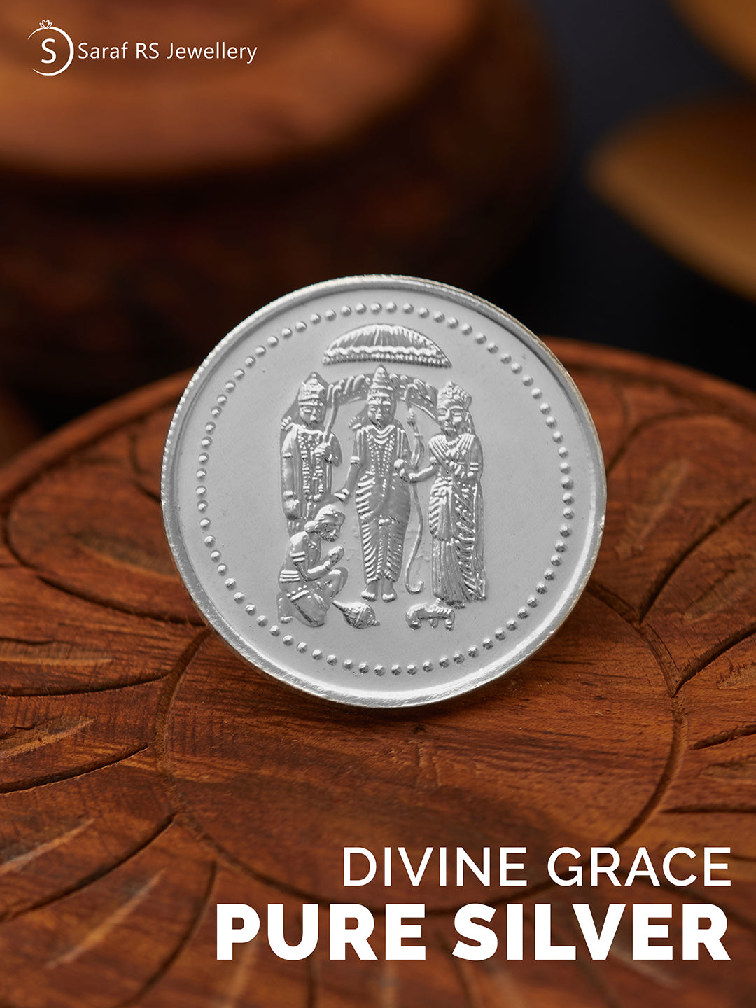 10 Gram 999 purity Silver Coin of Shri Ram Darbar