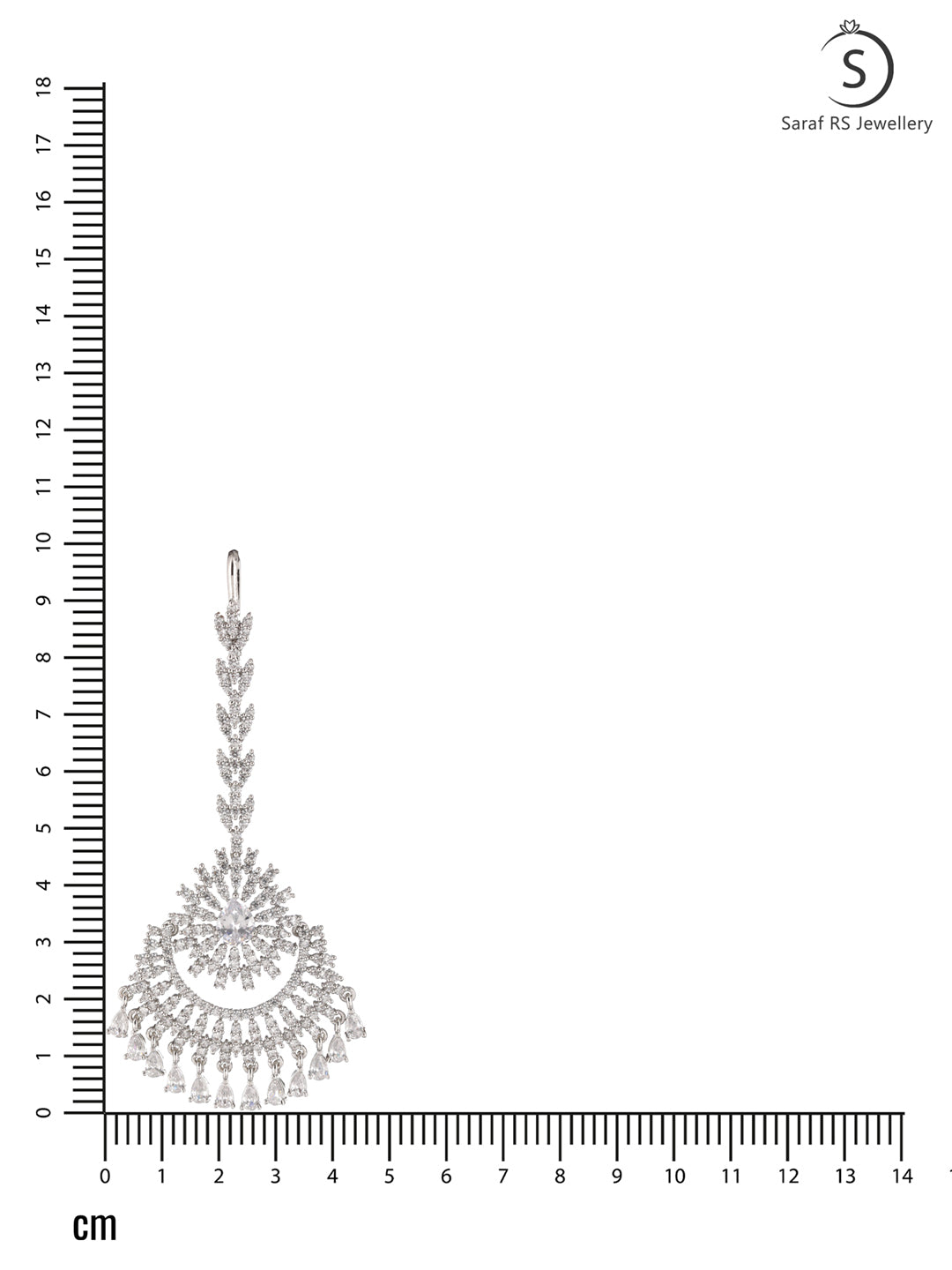 Chandbali style Diamond Maang Tikka Silver plated & AD studded for Women & Girls, zaveri pearls, sale price rs, sale price, sale gold plated, sale gold, sale, rubans, ring, regular price, pri