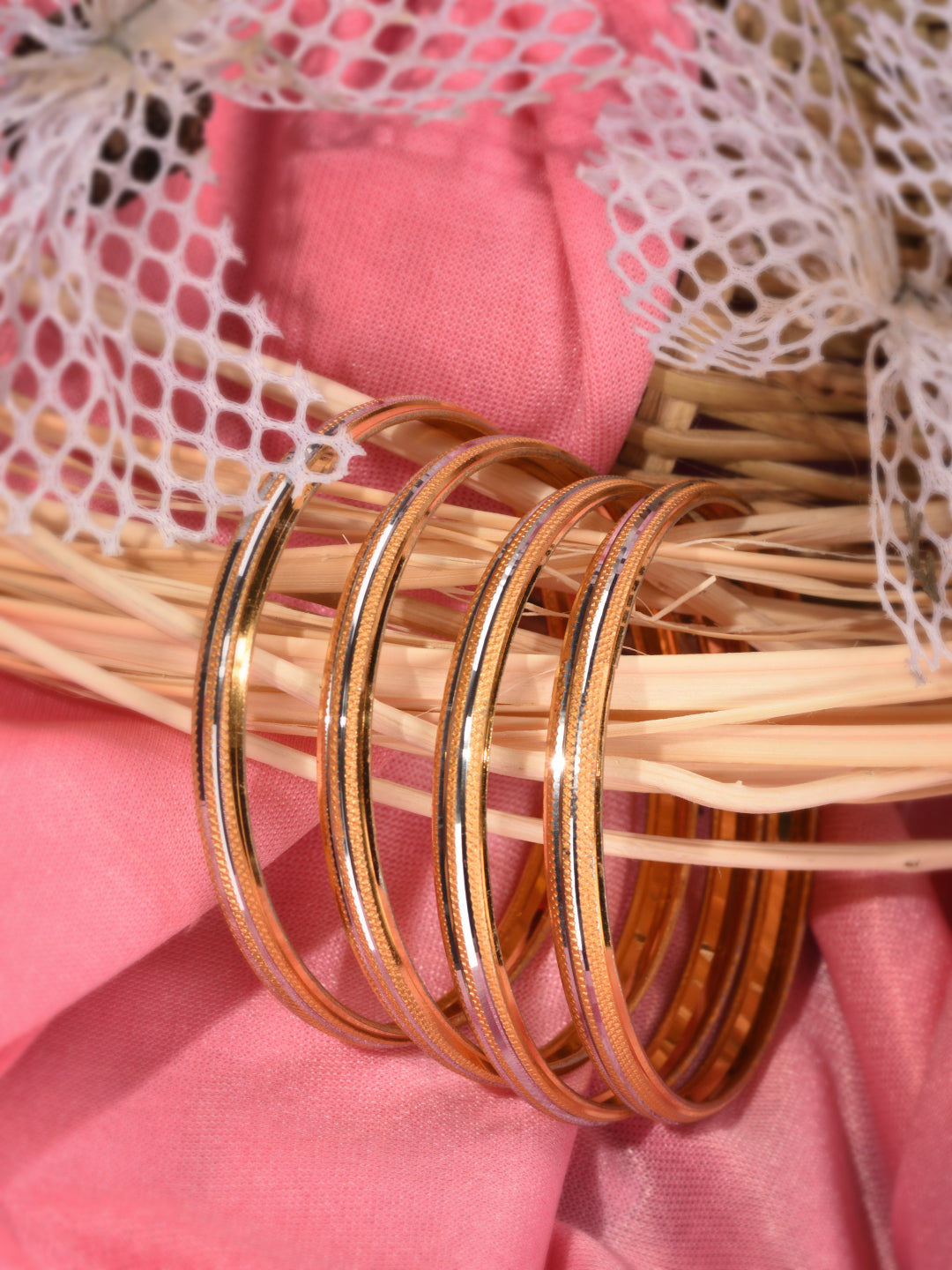 Set of 2 Gold Plated white AD Studded Handmade Designer Bangles, zaveri pearls, sale price rs, sale price, sale gold plated, sale gold, sale, rubans, ring, regular price, priyassi jewellery, 