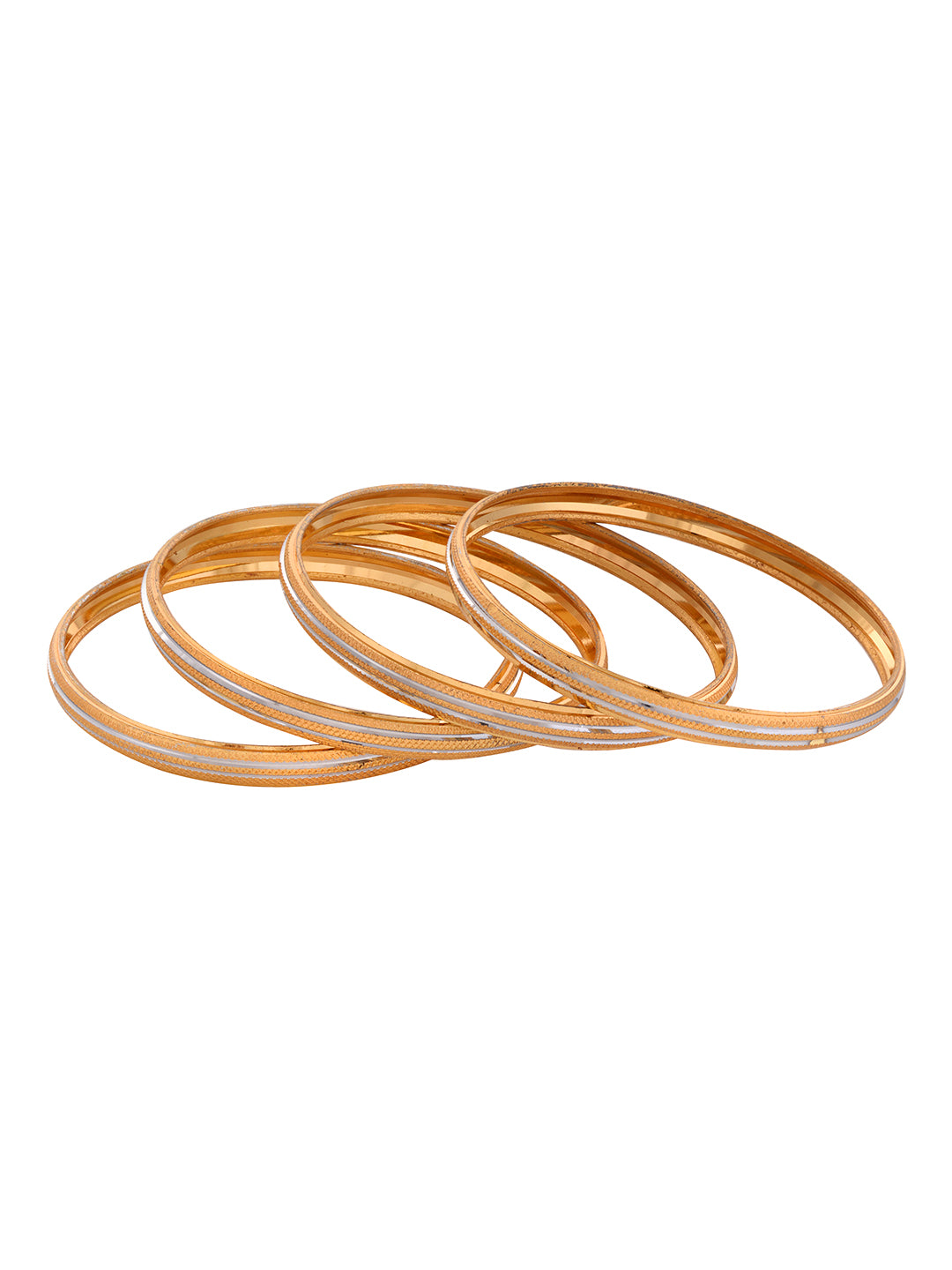 Set of 2 Gold Plated white AD Studded Handmade Designer Bangles, zaveri pearls, sale price rs, sale price, sale gold plated, sale gold, sale, rubans, ring, regular price, priyassi jewellery, 