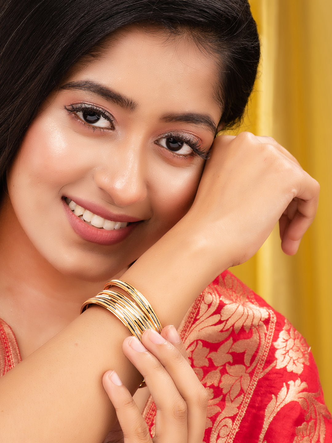 Set of 2 Gold Plated white AD Studded Handmade Designer Bangles, zaveri pearls, sale price rs, sale price, sale gold plated, sale gold, sale, rubans, ring, regular price, priyassi jewellery, 