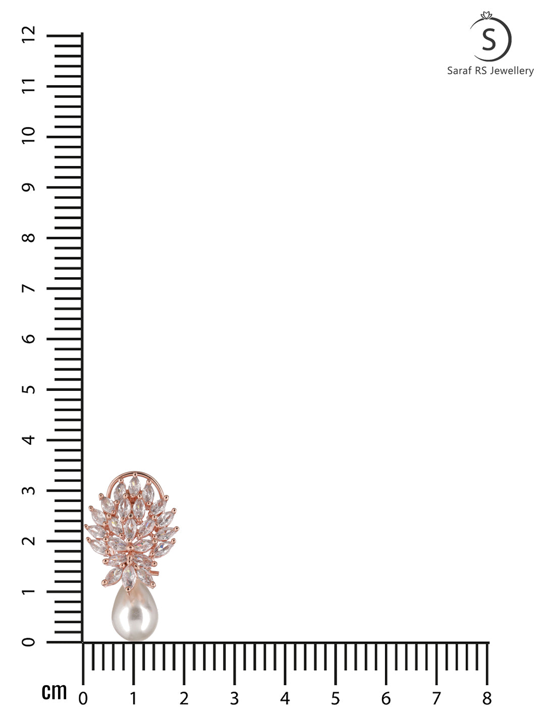 Luxurious Diamond Pearl Drop Earring High Quality White Pearl AD studded, zaveri pearls, sale price rs, sale price, sale gold plated, sale gold, sale, rubans, ring, regular price, priyassi je