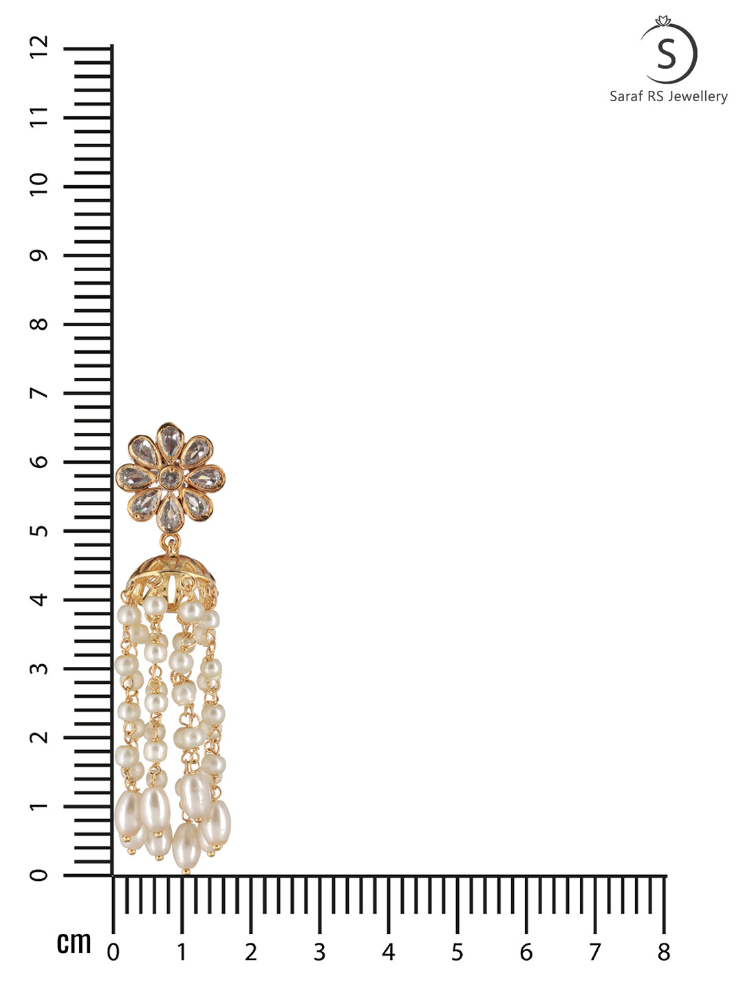 Gold Plated Polki Pearl Beaded Light Weight Jhumki Earrings, zaveri pearls, sale price rs, sale price, sale gold plated, sale gold, sale, rubans, ring, regular price, priyassi jewellery, kush