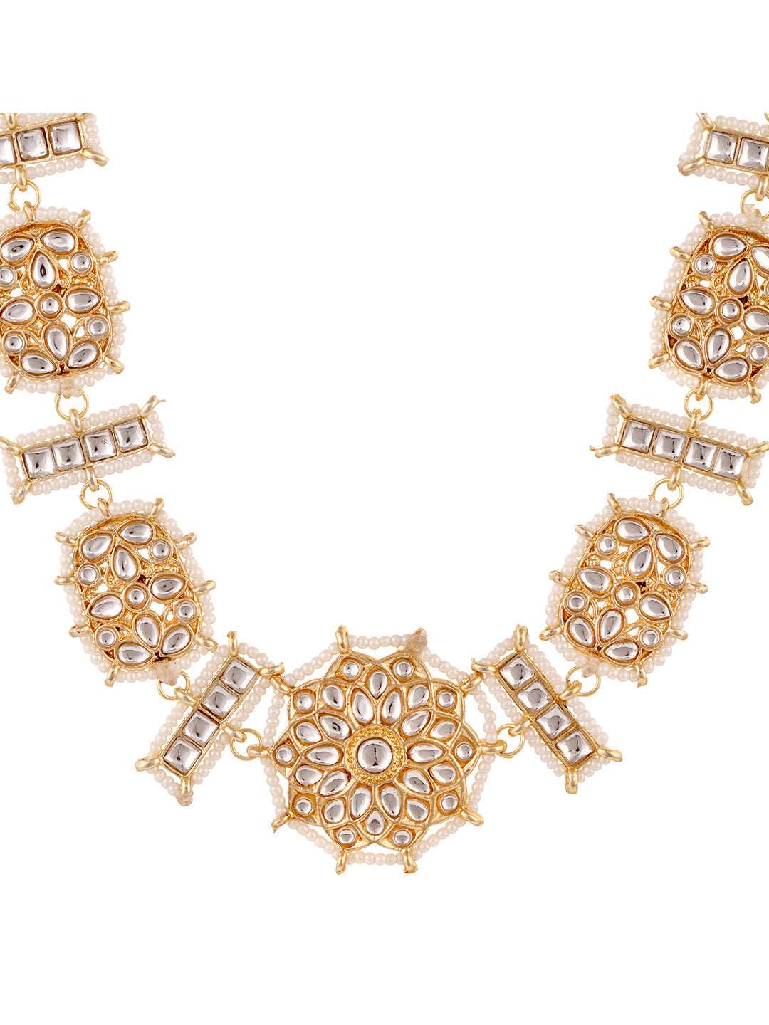 Gold Plated Kundan studded Matha Patti, zaveri pearls, sale price rs, sale price, sale gold plated, sale gold, sale, rubans, ring, regular price, priyassi jewellery, kushal's - Saraf RS Jewel