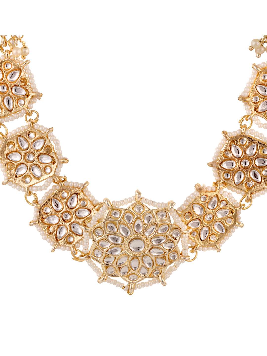 Gold Plated Kundan studded Matha Patti, zaveri pearls, sale price rs, sale price, sale gold plated, sale gold, sale, rubans, ring, regular price, priyassi jewellery, kushal's - Saraf RS Jewel