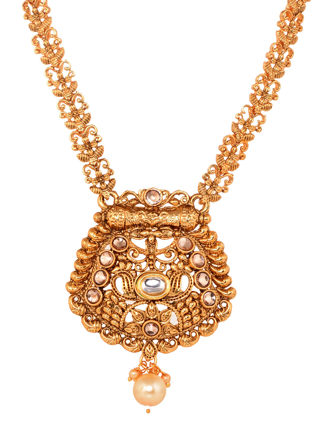 GoldPlated Kundan studded Handcrafted Necklace Jewellery Set, zaveri pearls, sale price rs, sale price, sale gold plated, sale gold, sale, rubans, ring, regular price, priyassi jewellery, kus