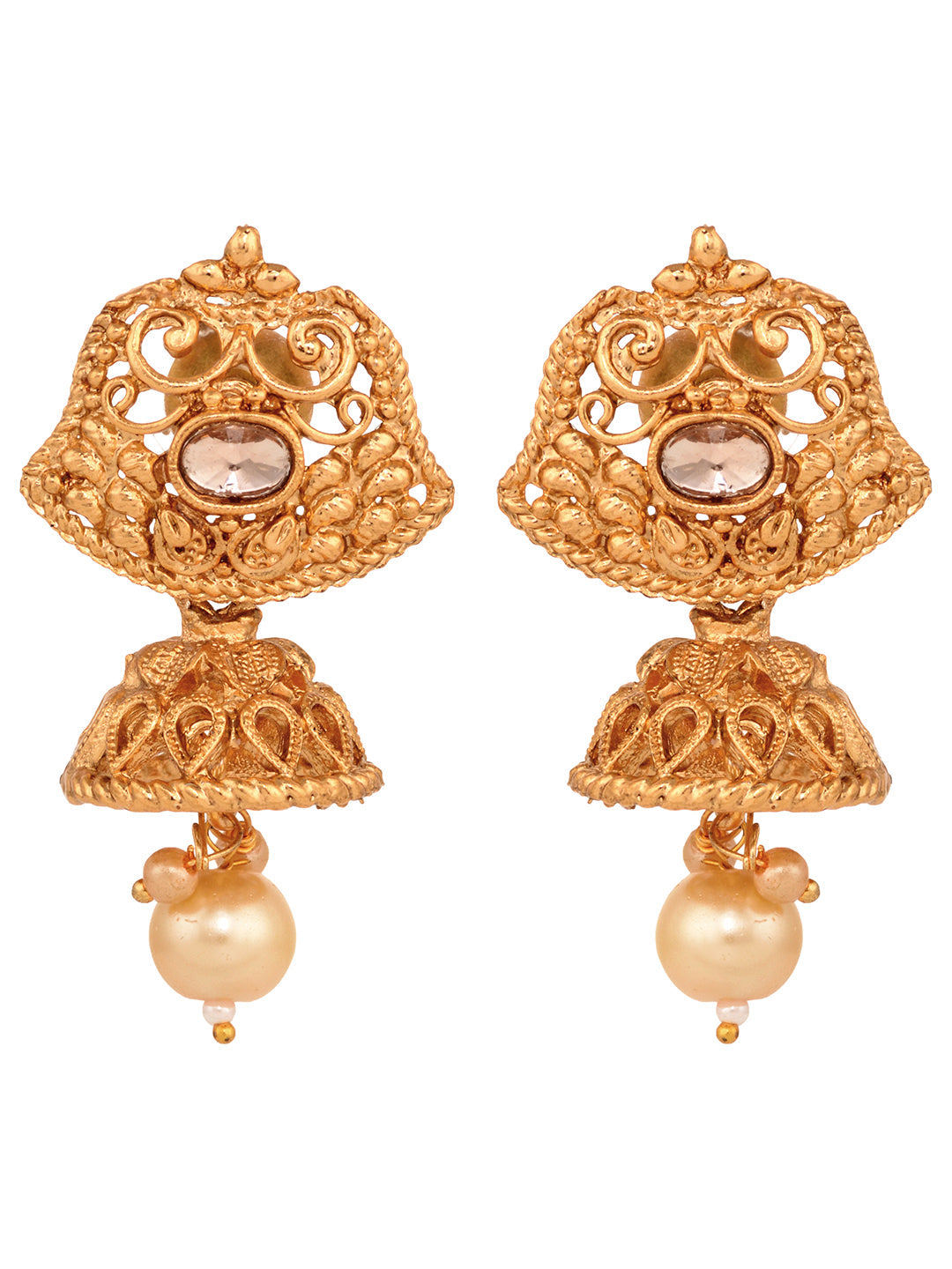 GoldPlated Kundan studded Handcrafted Necklace Jewellery Set, zaveri pearls, sale price rs, sale price, sale gold plated, sale gold, sale, rubans, ring, regular price, priyassi jewellery, kus