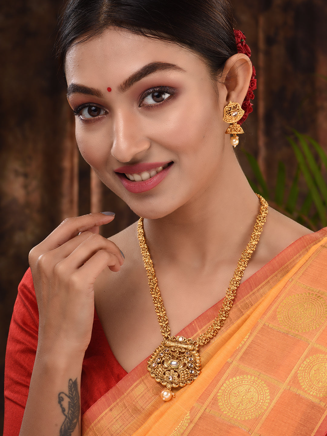 GoldPlated Kundan studded Handcrafted Necklace Jewellery Set, zaveri pearls, sale price rs, sale price, sale gold plated, sale gold, sale, rubans, ring, regular price, priyassi jewellery, kus