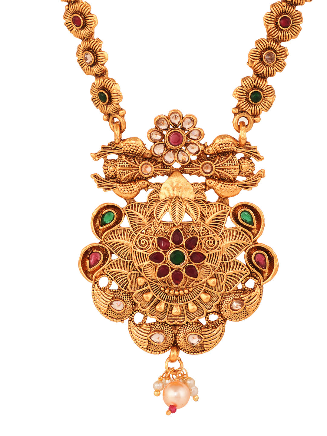 GoldPlated Multi Kundan studded Handcrafted Necklace Jewellery Set, zaveri pearls, sale price rs, sale price, sale gold plated, sale gold, sale, rubans, ring, regular price, priyassi jeweller