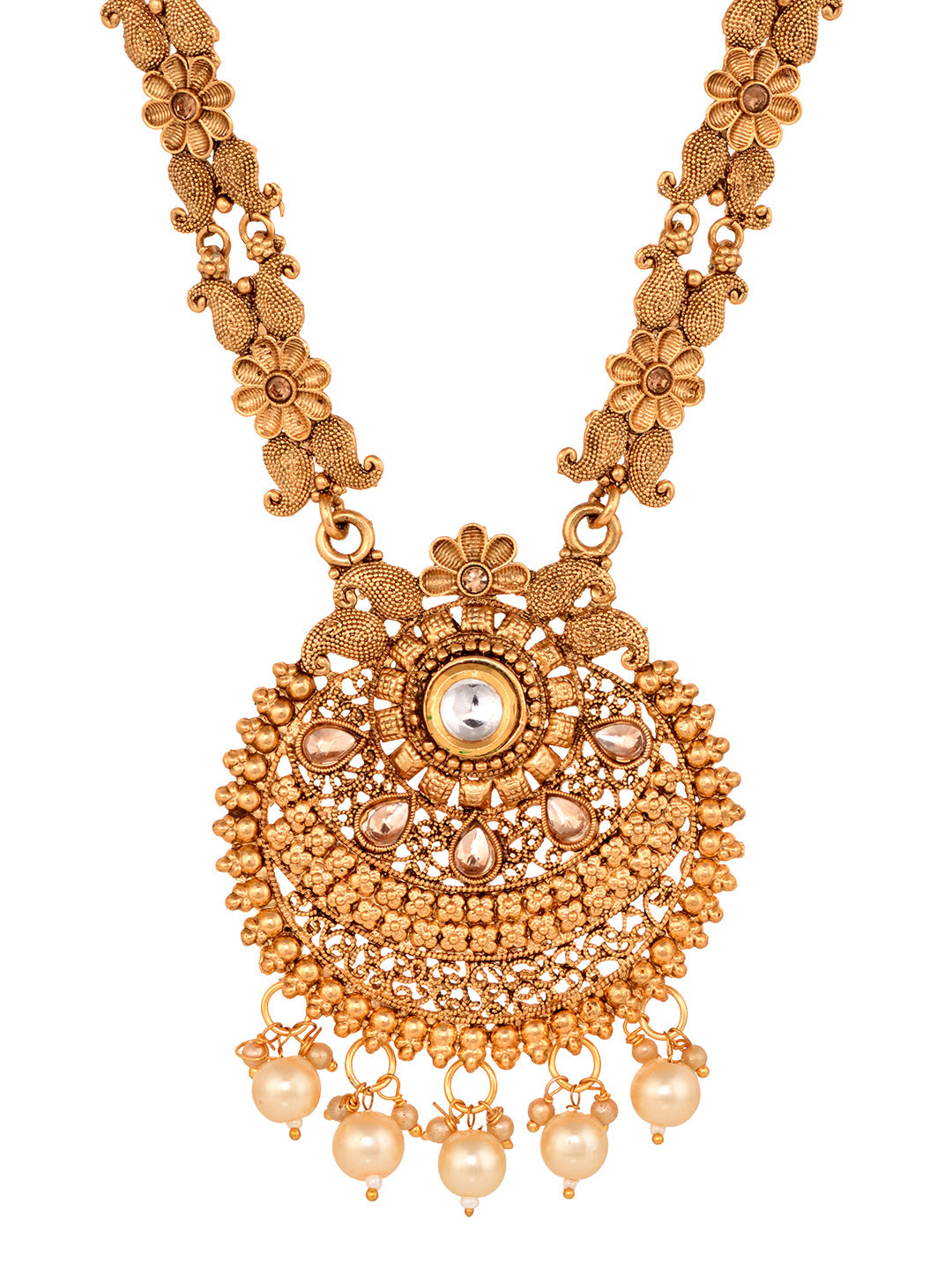 GoldPlated Kundan studded Handcrafted Necklace Jewellery Set, zaveri pearls, sale price rs, sale price, sale gold plated, sale gold, sale, rubans, ring, regular price, priyassi jewellery, kus