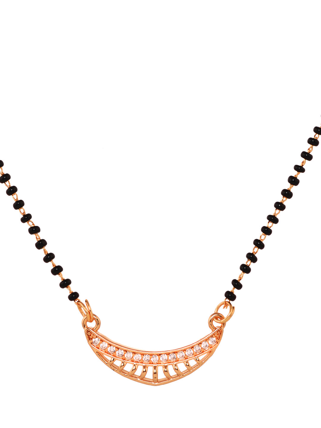 Set Of 2 Gold Plated AD Studded & Beaded Mangalsutra COMBO, zaveri pearls, sale price rs, sale price, sale gold plated, sale gold, sale, rubans, ring, regular price, priyassi jewellery, kusha