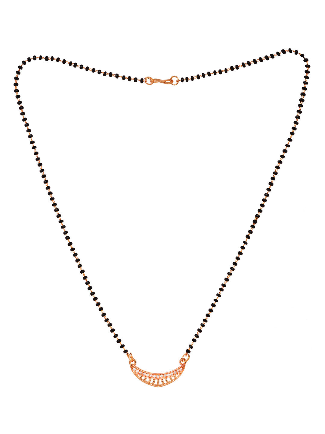 Set Of 2 Gold Plated AD Studded & Beaded Mangalsutra COMBO, zaveri pearls, sale price rs, sale price, sale gold plated, sale gold, sale, rubans, ring, regular price, priyassi jewellery, kusha