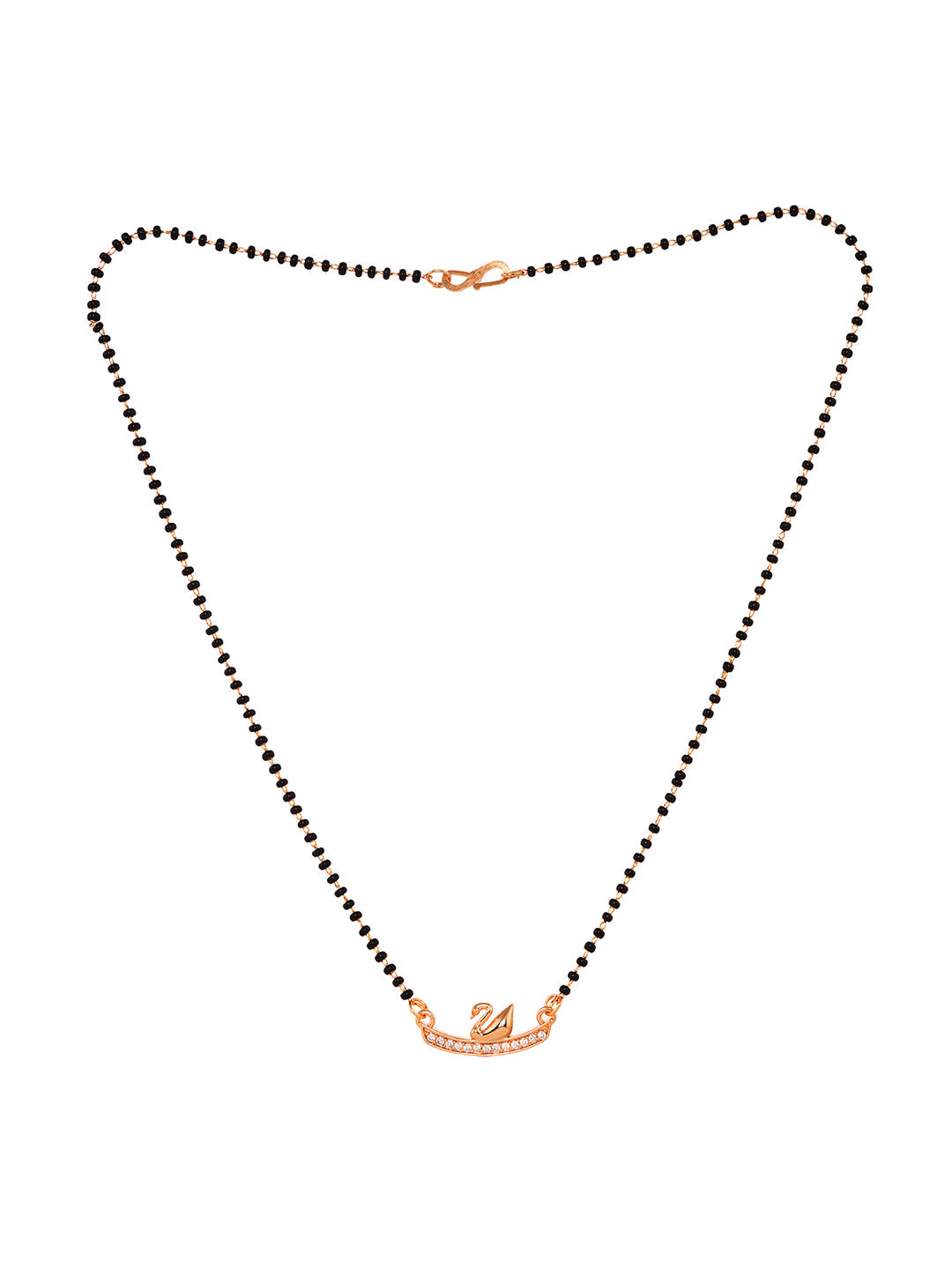 Set Of 2 Gold Plated AD Studded & Beaded Mangalsutra COMBO, zaveri pearls, sale price rs, sale price, sale gold plated, sale gold, sale, rubans, ring, regular price, priyassi jewellery, kusha