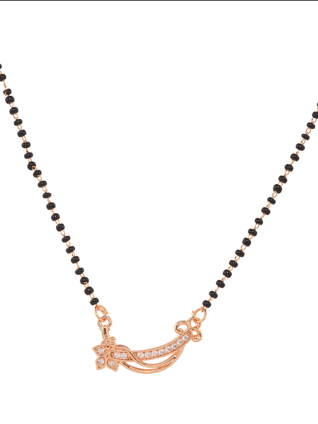 Set Of 2 Gold Toned AD Studded Delicate mangalsutra COMBO, zaveri pearls, sale price rs, sale price, sale gold plated, sale gold, sale, rubans, ring, regular price, priyassi jewellery, kushal