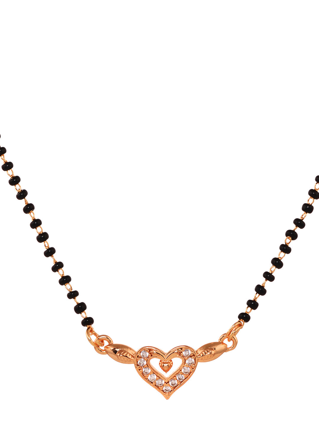 Set Of 2 Gold Toned AD Studded Delicate mangalsutra COMBO, zaveri pearls, sale price rs, sale price, sale gold plated, sale gold, sale, rubans, ring, regular price, priyassi jewellery, kushal