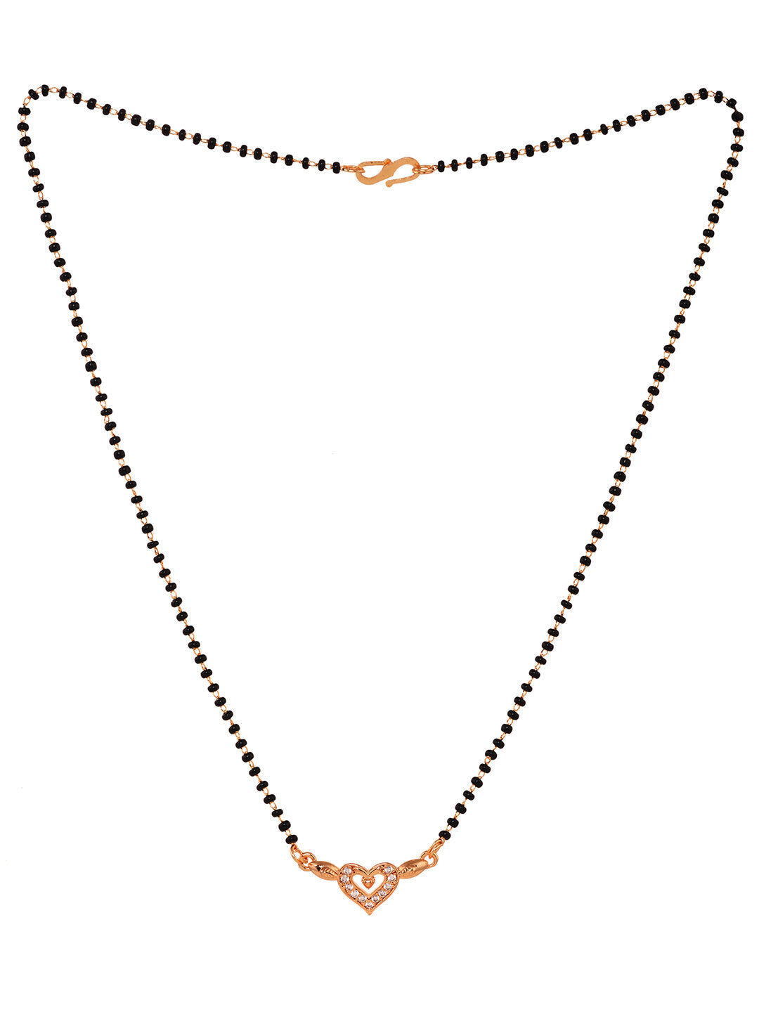 Set Of 2 Gold Toned AD Studded Delicate mangalsutra COMBO, zaveri pearls, sale price rs, sale price, sale gold plated, sale gold, sale, rubans, ring, regular price, priyassi jewellery, kushal