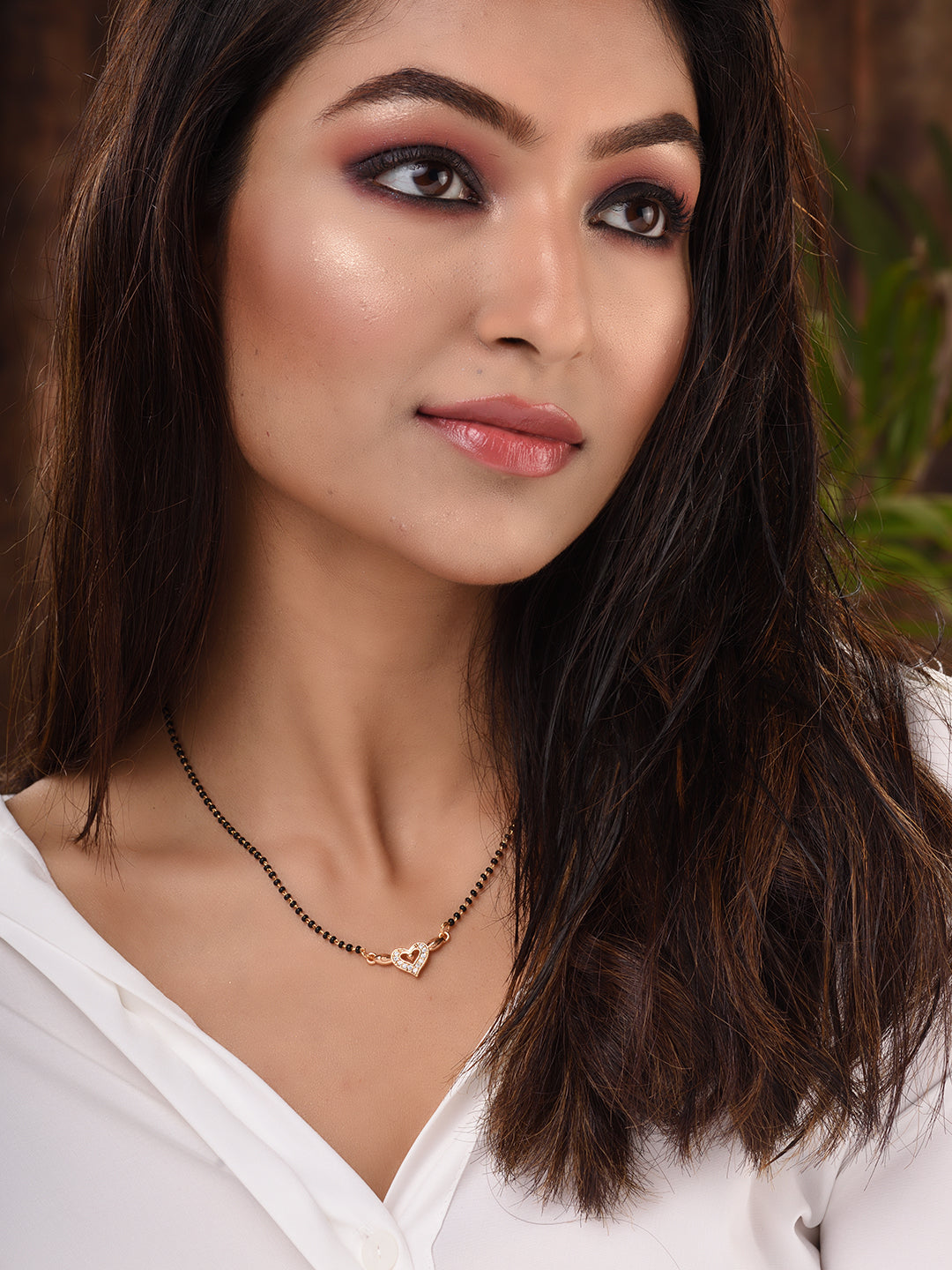 Set Of 2 Gold Toned AD Studded Delicate mangalsutra COMBO, zaveri pearls, sale price rs, sale price, sale gold plated, sale gold, sale, rubans, ring, regular price, priyassi jewellery, kushal