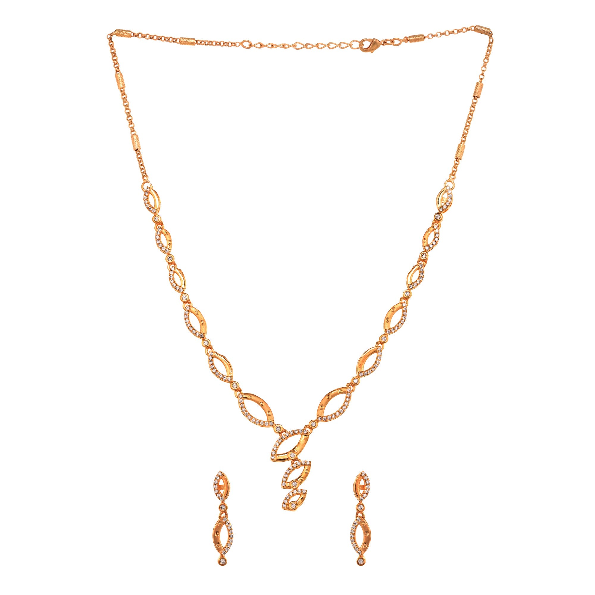 Wavy Gold Necklace | Handmade by Delia Langan Jewelry
