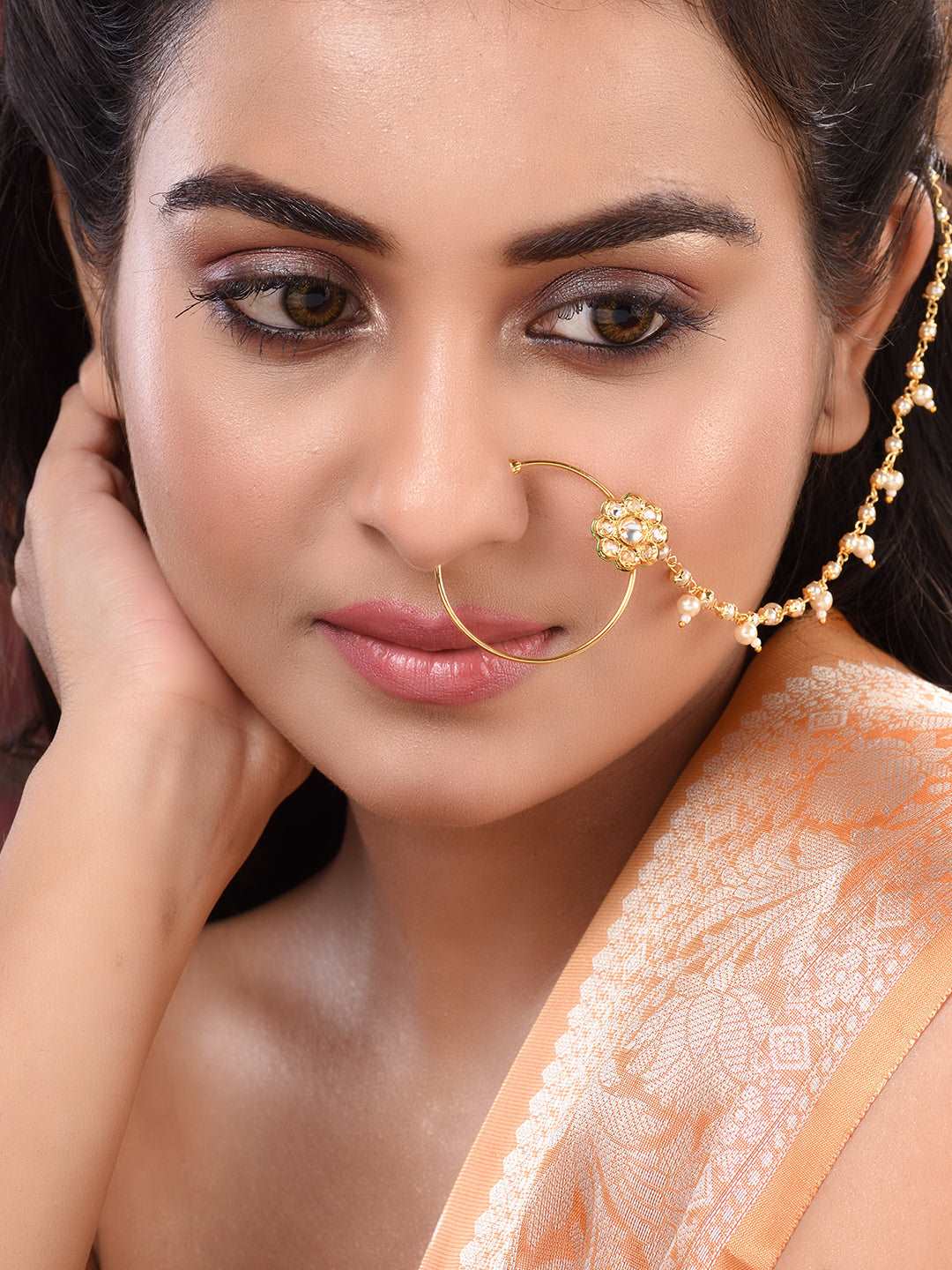 Indian Nose Ring Fashion and Actress Photos
