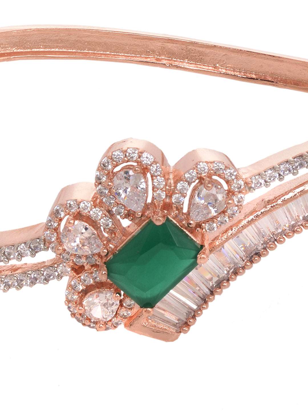 Brass AD Handcrafted BangleStyle Bracelet, zaveri pearls, sale price rs, sale price, sale gold plated, sale gold, sale, rubans, ring, regular price, priyassi jewellery, kushal's - Saraf RS Je