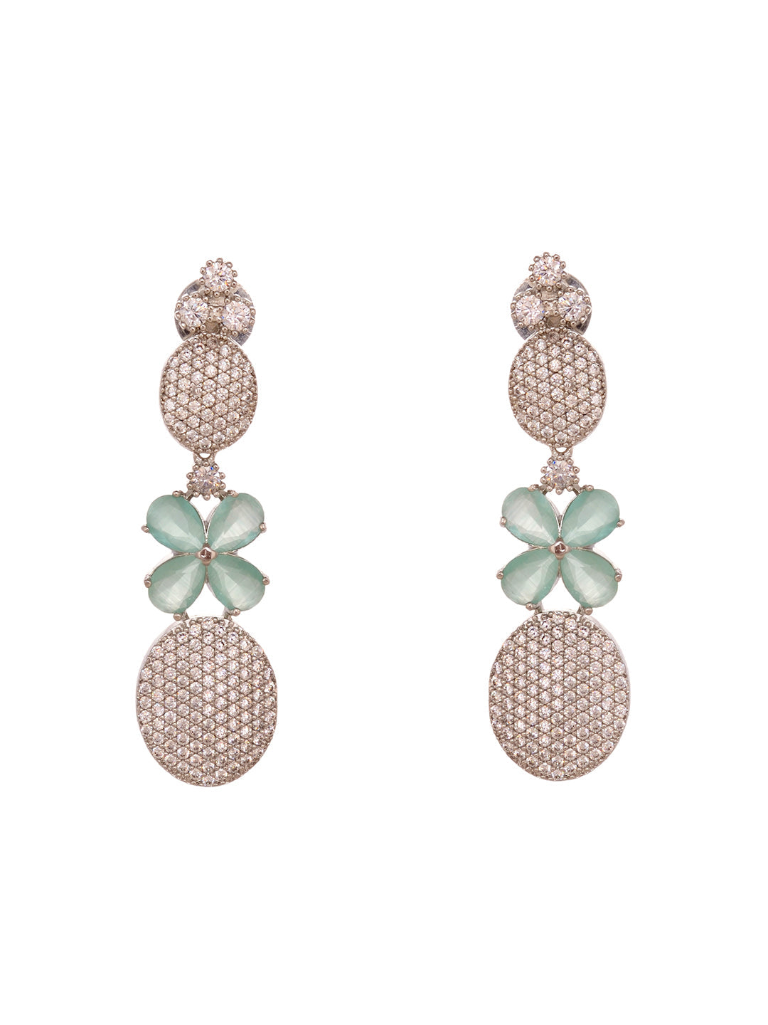 GoldPlated Lime green AD Studded Statement Jewellery Set, zaveri pearls, sale price rs, sale price, sale gold plated, sale gold, sale, rubans, ring, regular price, priyassi jewellery, kushal'