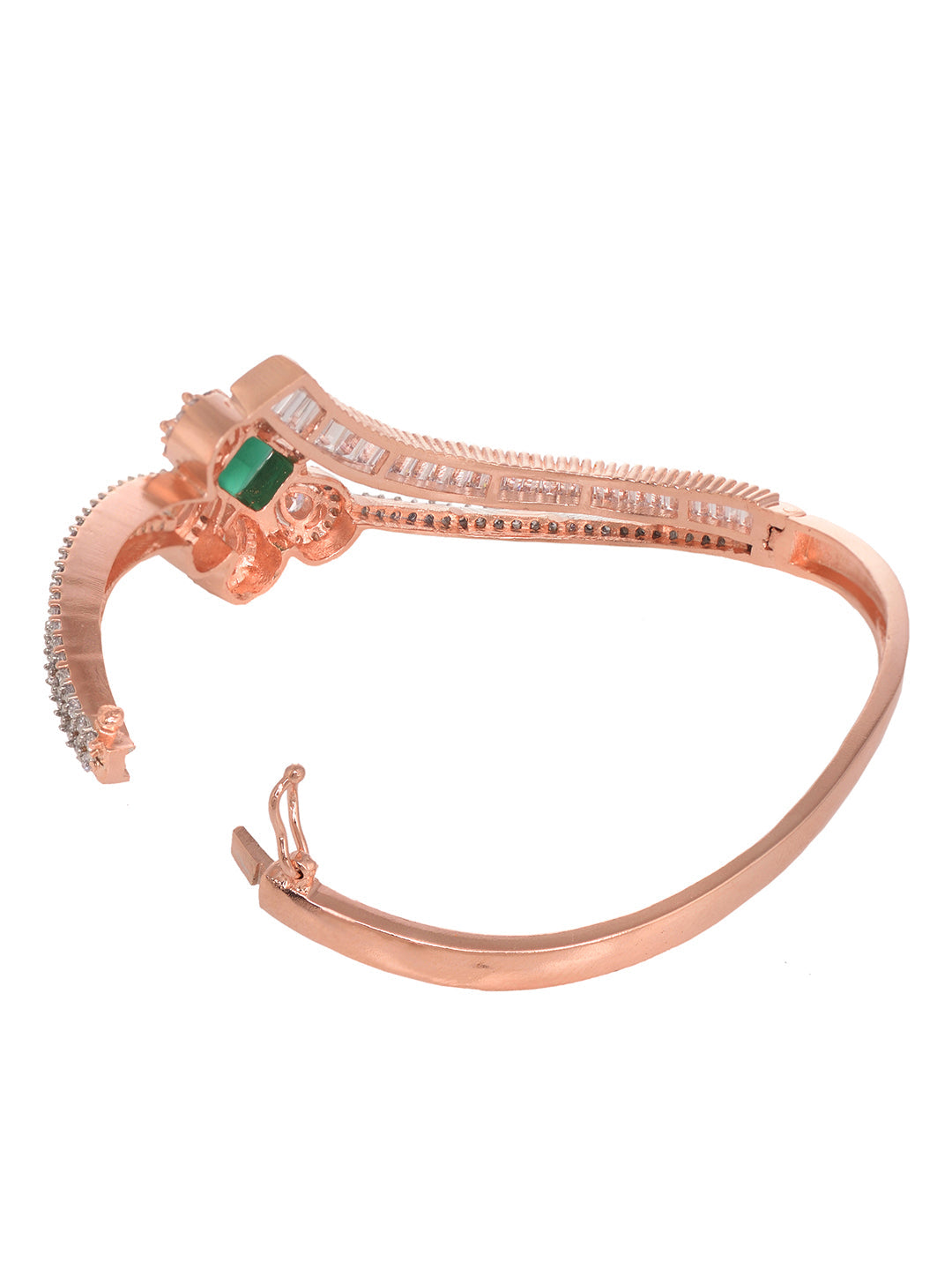 Brass AD Handcrafted BangleStyle Bracelet, zaveri pearls, sale price rs, sale price, sale gold plated, sale gold, sale, rubans, ring, regular price, priyassi jewellery, kushal's - Saraf RS Je