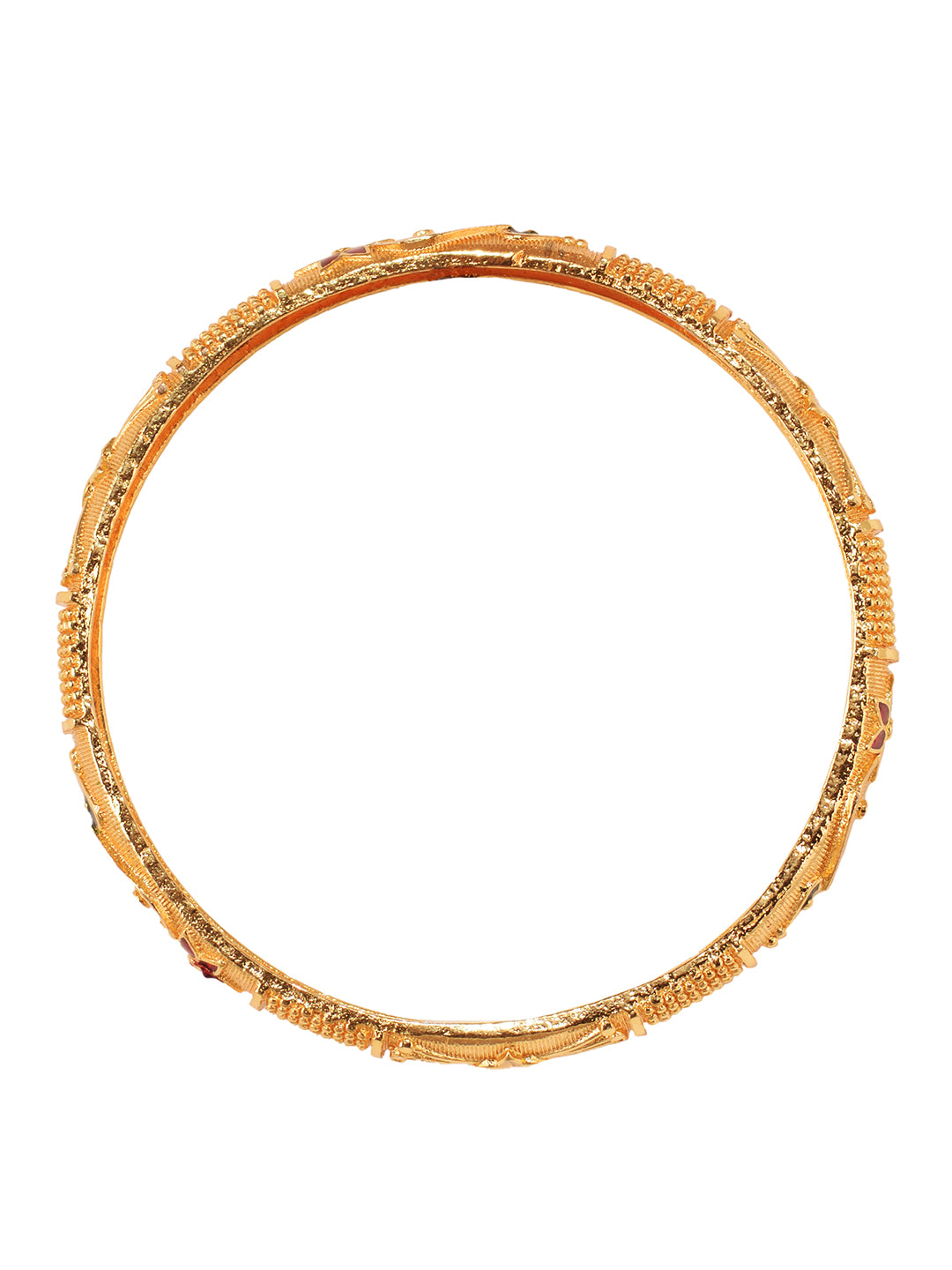 Set of 2 Gold Plated Filgree Handcrafted Bangles, zaveri pearls, sale price rs, sale price, sale gold plated, sale gold, sale, rubans, ring, regular price, priyassi jewellery, kushal's - Sara