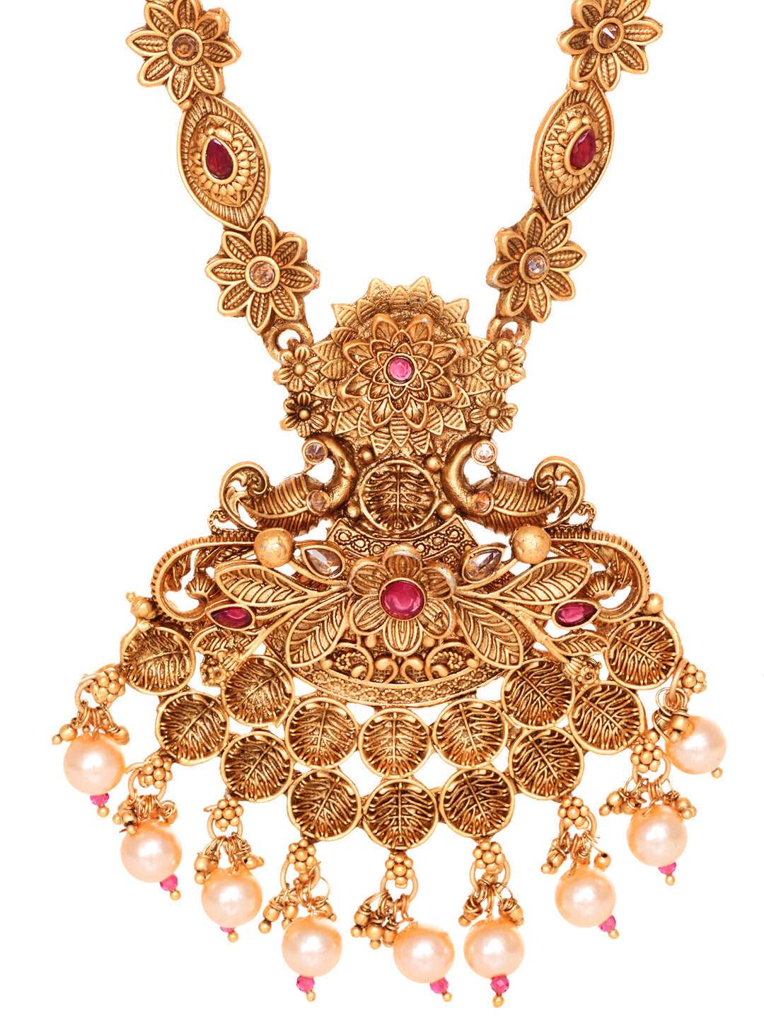 Antique Gold Plated Kemp stone studded Rajwadi long Temple Necklace Jewellery Set, zaveri pearls, sale price rs, sale price, sale gold plated, sale gold, sale, rubans, ring, regular price, pr