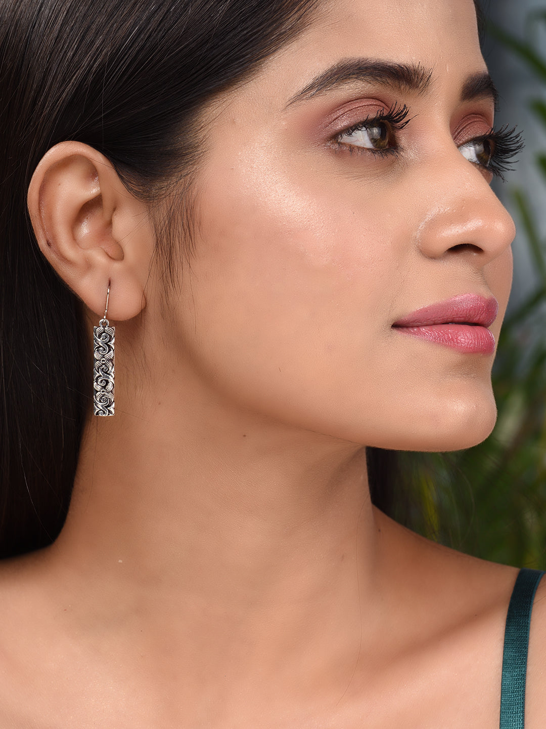 Siver Oxidised Combo Of 2 Minimal Earring, zaveri pearls, sale price rs, sale price, sale gold plated, sale gold, sale, rubans, ring, regular price, priyassi jewellery, kushal's - Saraf RS Je