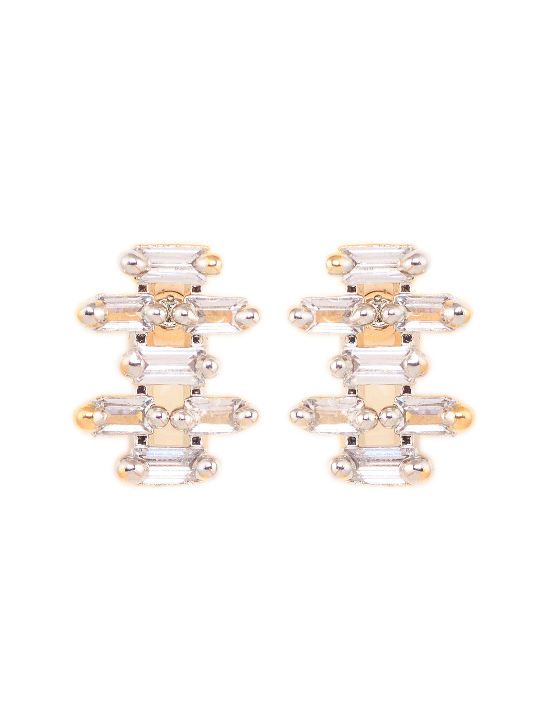 Gold Plated AD Studded Elegant Mangalsutra Pendant Earrings Set, zaveri pearls, sale price rs, sale price, sale gold plated, sale gold, sale, rubans, ring, regular price, priyassi jewellery, 