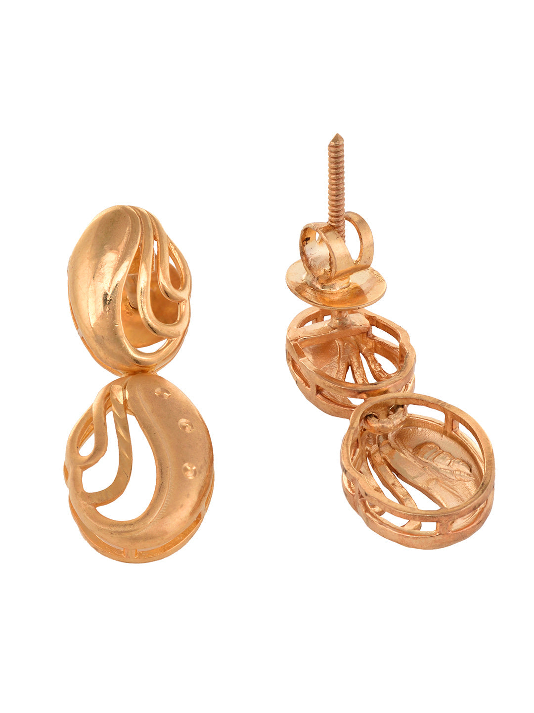 Gold Plated AD Studded Oval shaped Handcrafted Necklace Jewellery Set, zaveri pearls, sale price rs, sale price, sale gold plated, sale gold, sale, rubans, ring, regular price, priyassi jewel