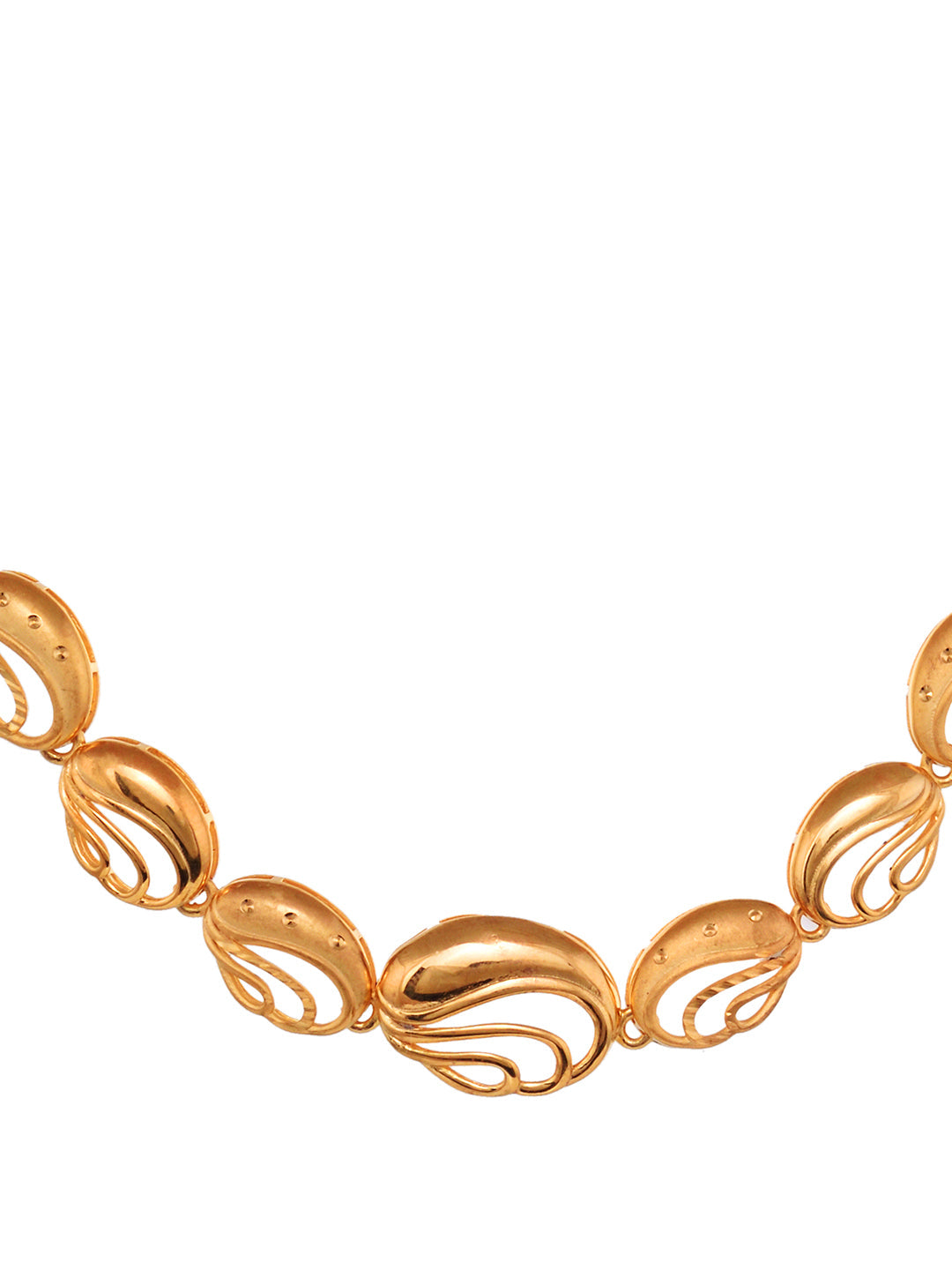 Gold Plated AD Studded Oval shaped Handcrafted Necklace Jewellery Set, zaveri pearls, sale price rs, sale price, sale gold plated, sale gold, sale, rubans, ring, regular price, priyassi jewel