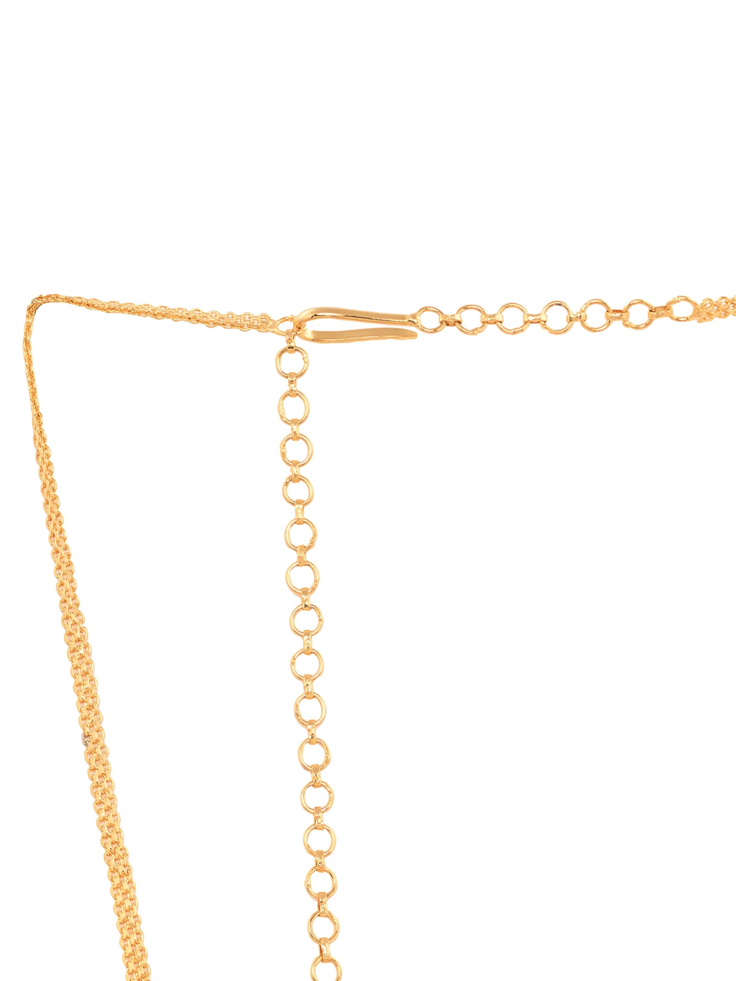 White &Red Gold plated AD Studded Temple Kamarbandh, zaveri pearls, sale price rs, sale price, sale gold plated, sale gold, sale, rubans, ring, regular price, priyassi jewellery, kushal's - S