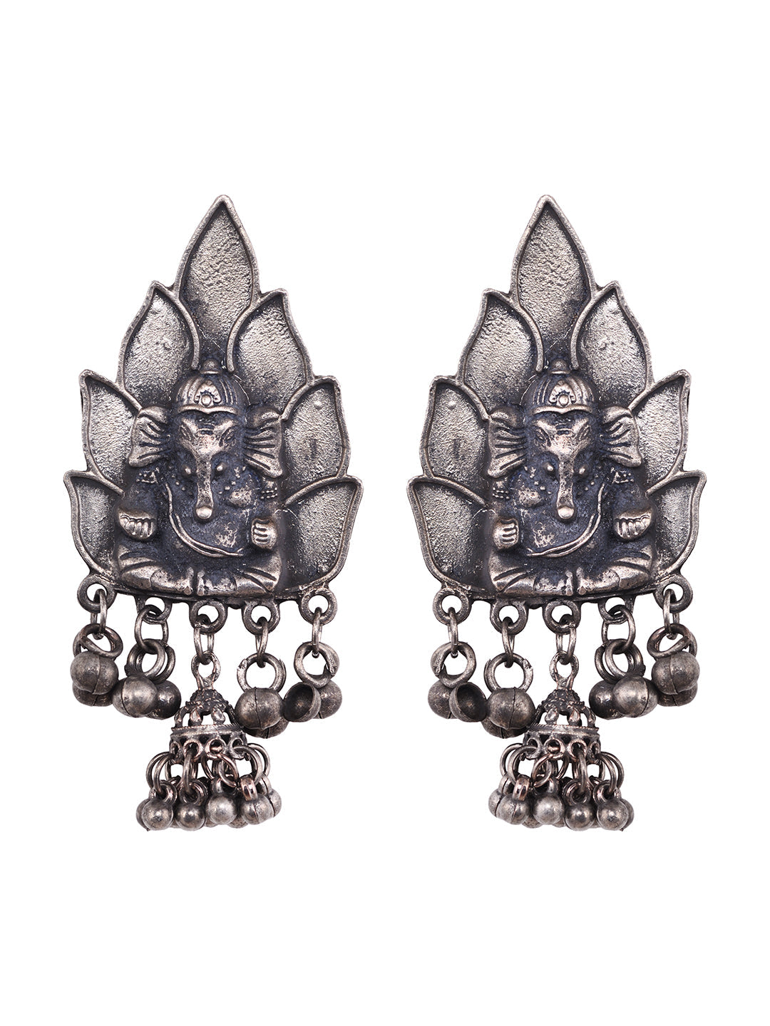 Oxidised Siver Toned Tribal Triple Layered Necklace Jewellery Set, zaveri pearls, sale price rs, sale price, sale gold plated, sale gold, sale, rubans, ring, regular price, priyassi jewellery